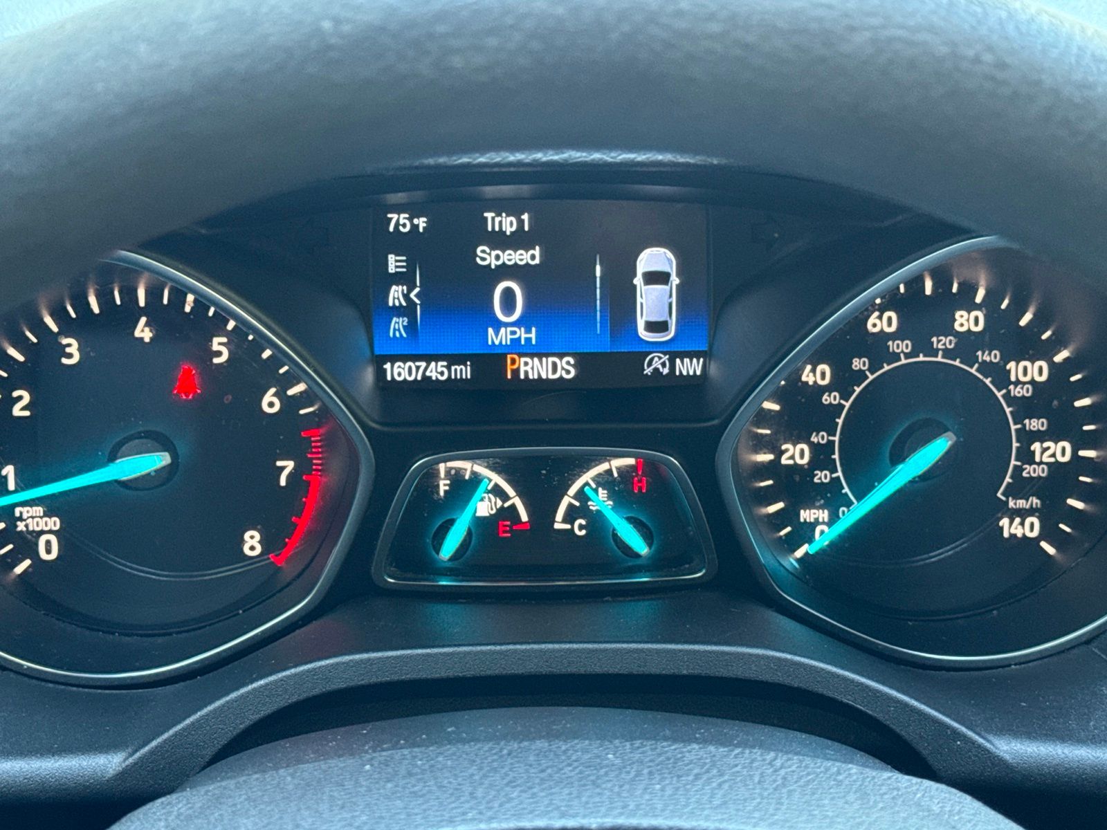 Used 2017 Shadow Black Ford SE image 6