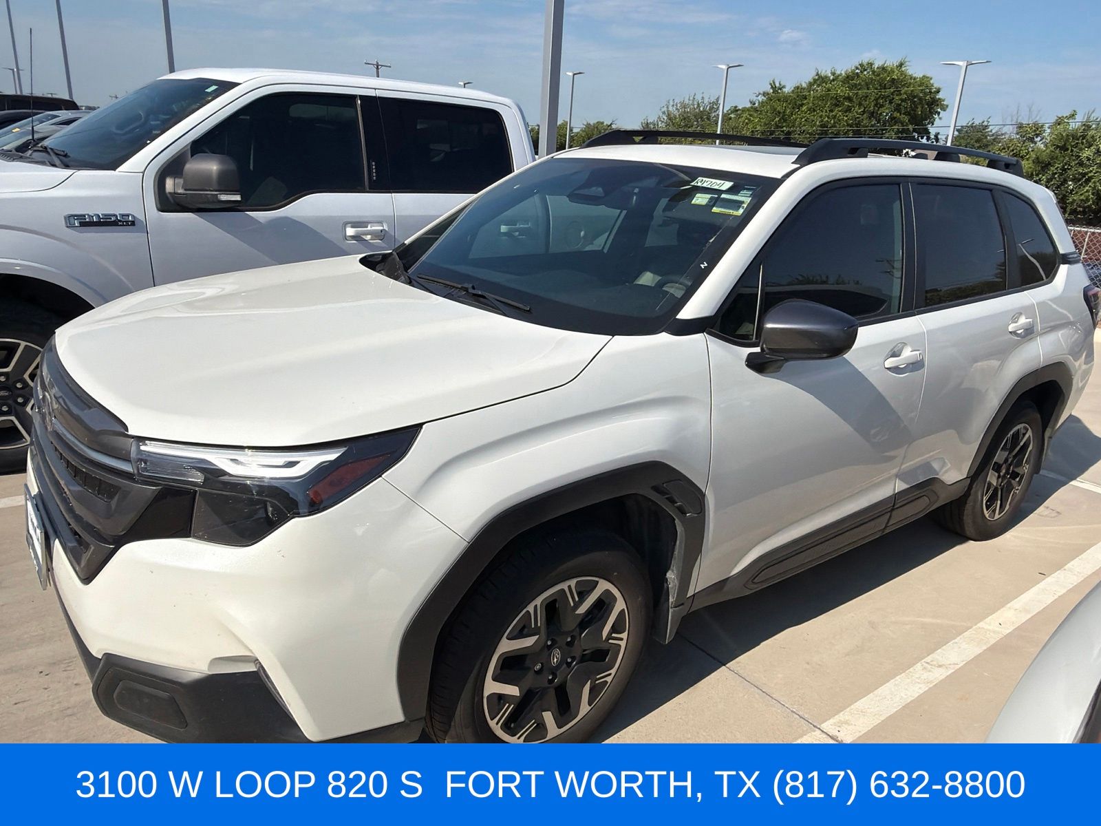 Crystal White Pearl 2026 Subaru Forester SUV / Crossover All-Wheel Drive Continuously Variable Transmission