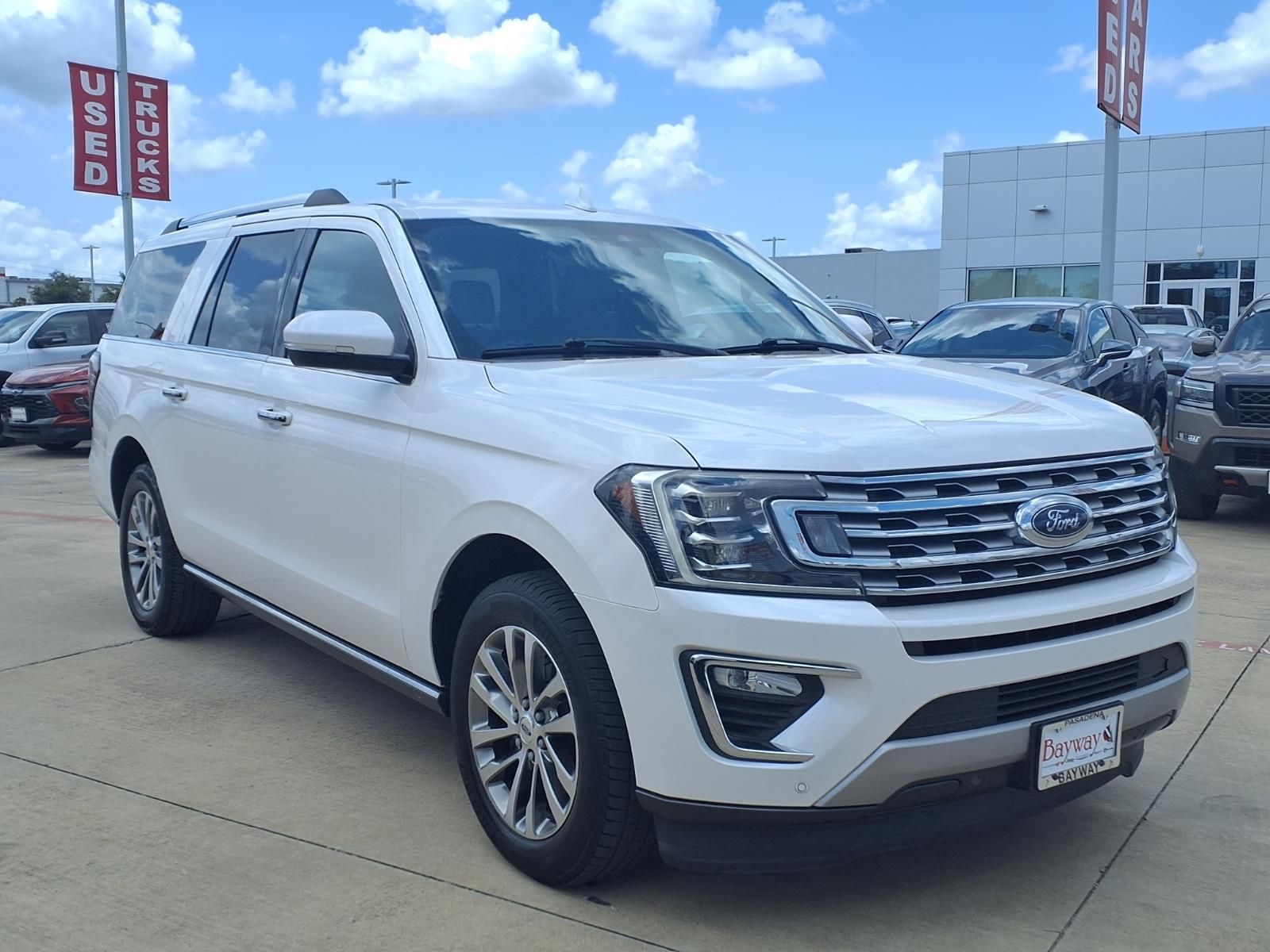 2018 Ford Expedition Max Limited White at Ultimate Motorsports