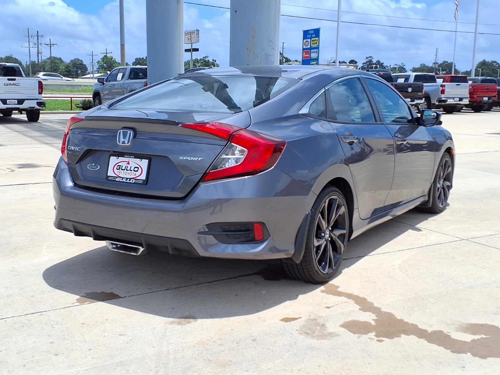 2020 Honda Civic Sport Gray at Bayshore Chrysler Jeep Dodge Ram