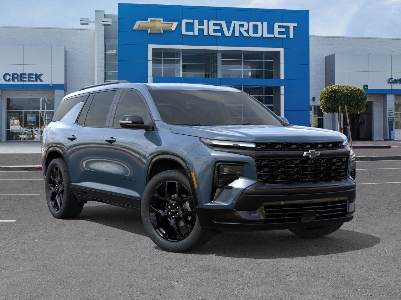 Lakeshore Blue Metallic 2026 Chevrolet Traverse SUV / Crossover Four-Wheel Drive 8-Speed Automatic