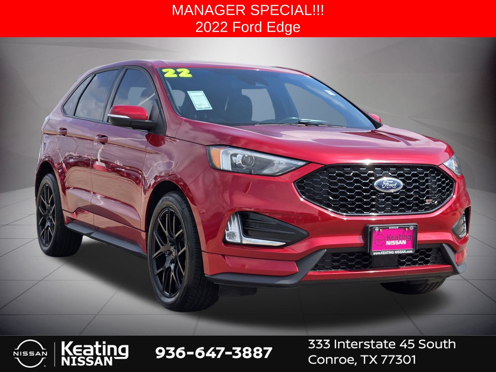  2022 Ford Edge ST AWD   