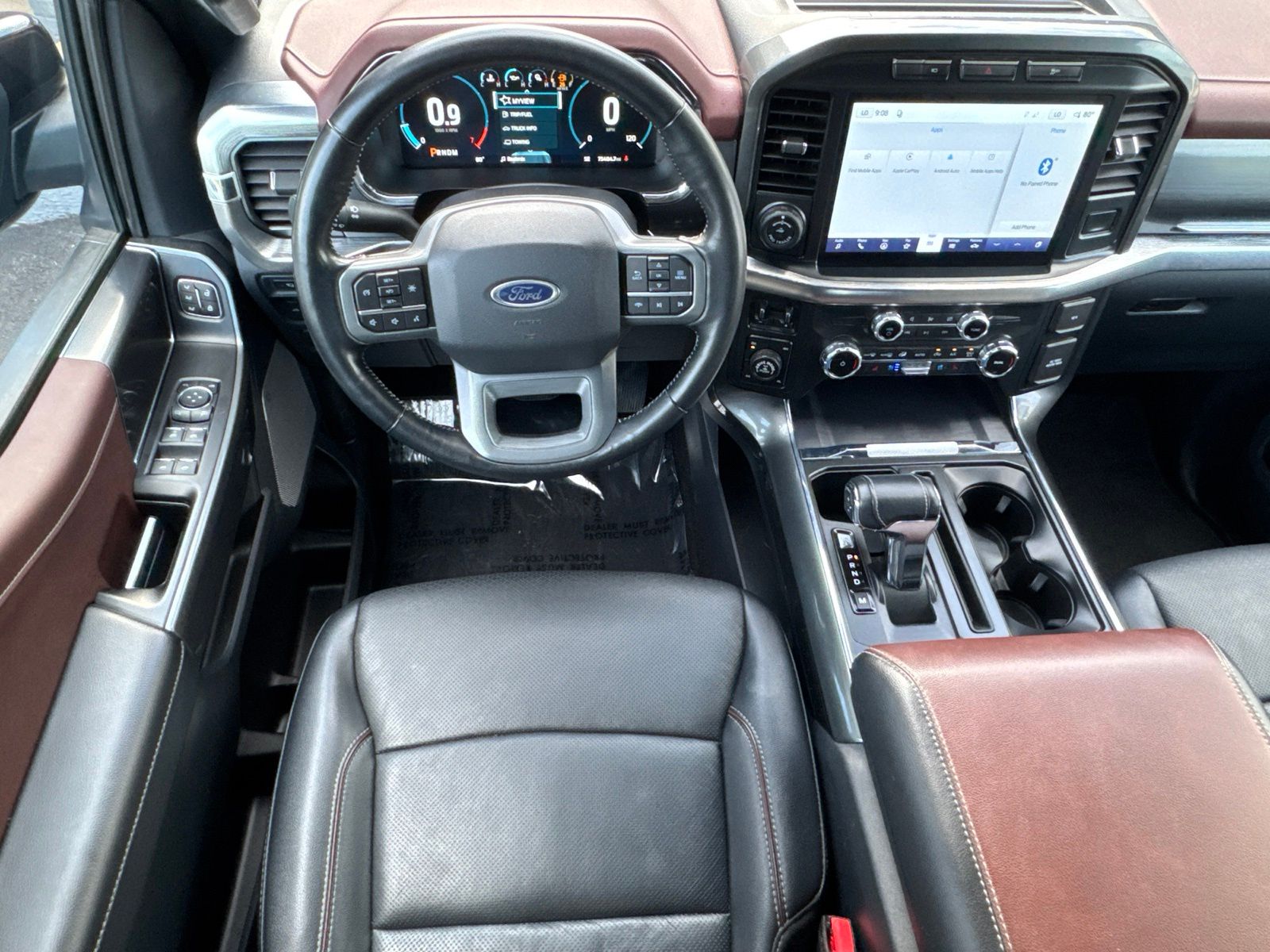 Used 2022 Agate Black Metallic Ford Lariat image 34