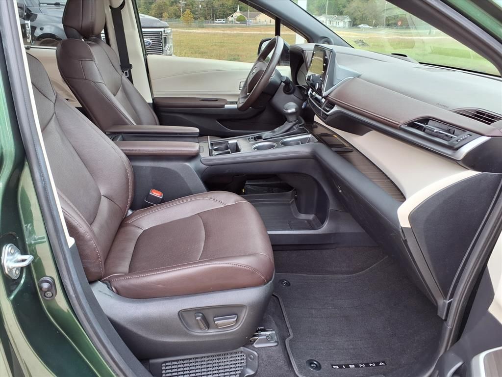 2023 Toyota Sienna Platinum Green at AutoSavvy Houston Southwest