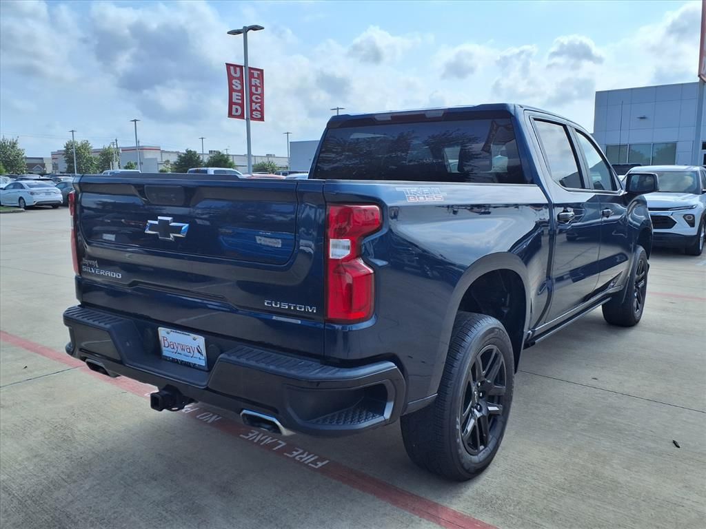2022 Chevrolet Silverado 1500 LTD Custom Trail Boss Blue at Monument Chevrolet