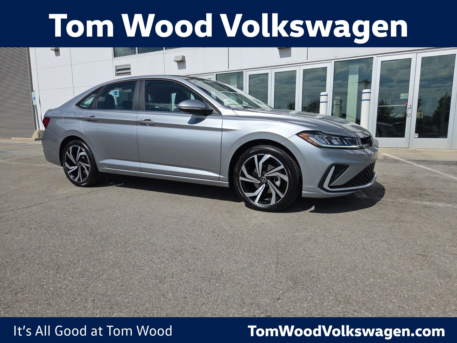 Pyrite Silver Metallic 2025 Volkswagen Jetta Sedan Front-Wheel Drive 8-Speed Automatic