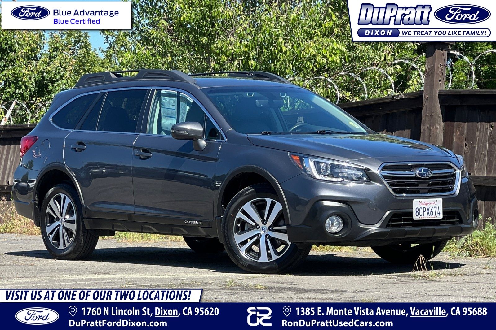Magnetite Gray Metallic 2018 Subaru Outback 3.6R Limited AWD Wagon All-Wheel Drive Continuously Variable Transmission
