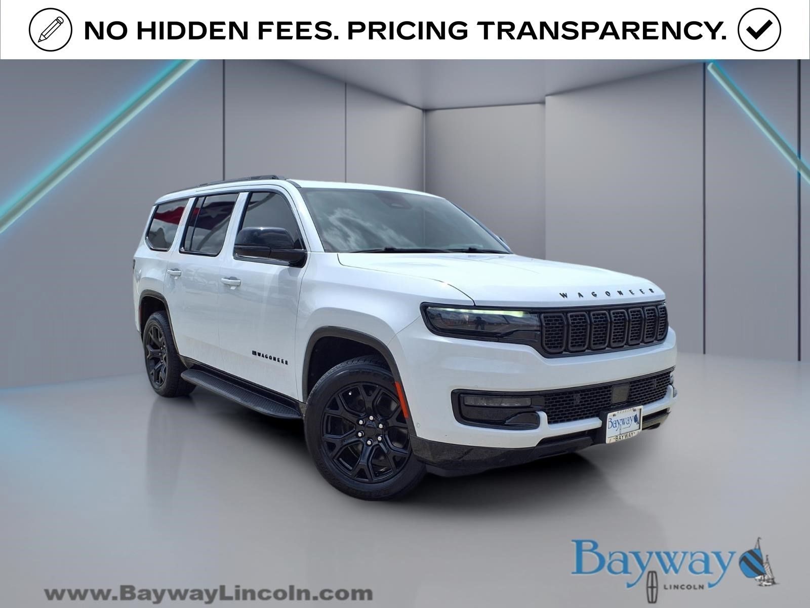 Bright White Clearcoat 2023 Jeep Wagoneer SUV / Crossover Four-Wheel Drive 8-Speed Automatic