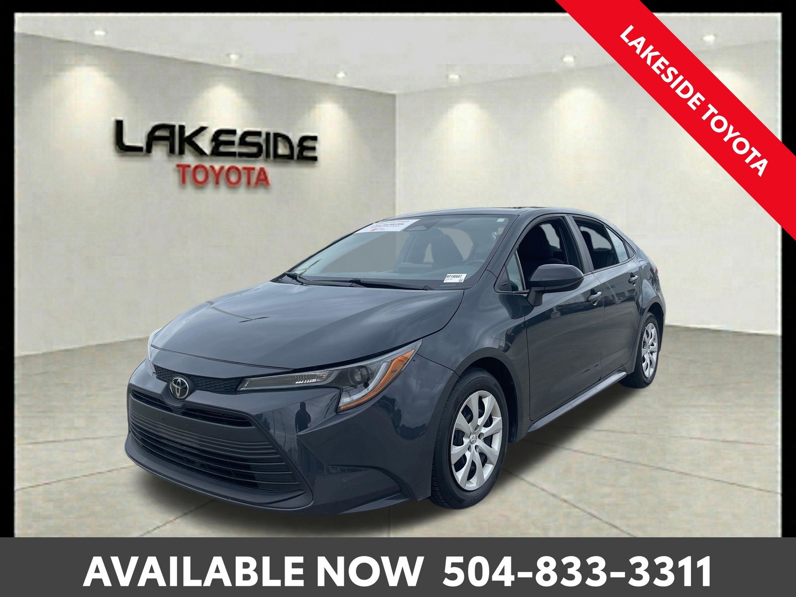 Underground 2024 Toyota Corolla Sedan Front-Wheel Drive Continuously Variable Transmission