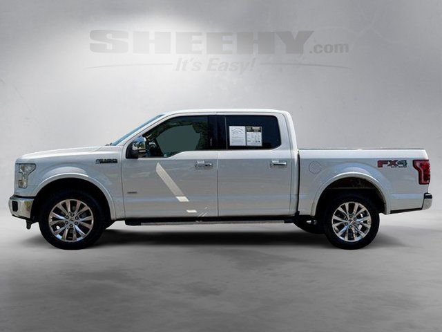 Used 2015 White Platinum Clearcoat Metallic Ford Lariat image 16