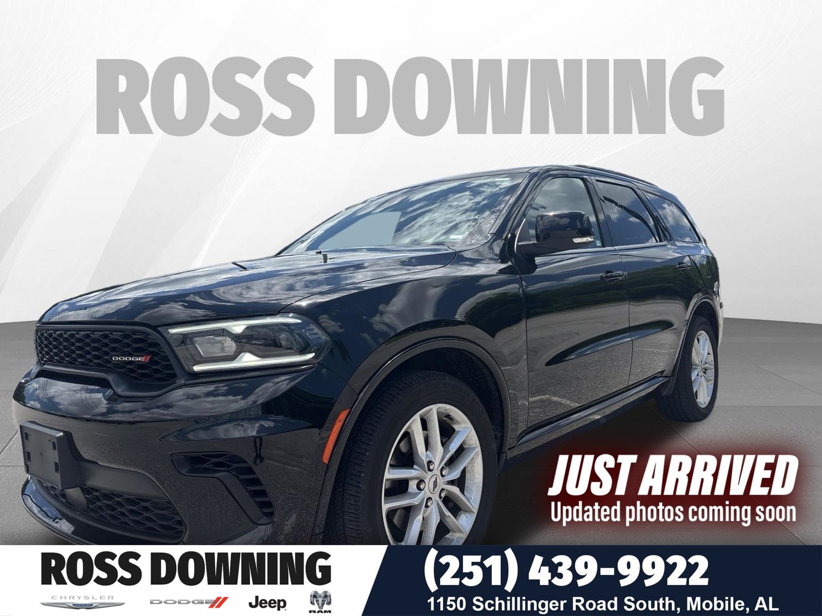 DB Black Crystal Clearcoat 2024 Dodge Durango GT Plus RWD SUV / Crossover Rear-Wheel Drive 8-Speed Automatic