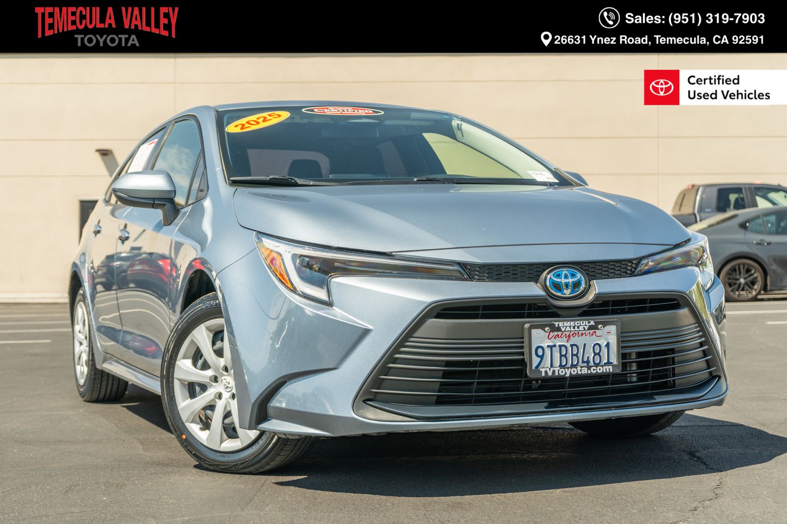 2025 Toyota Corolla Hybrid LE