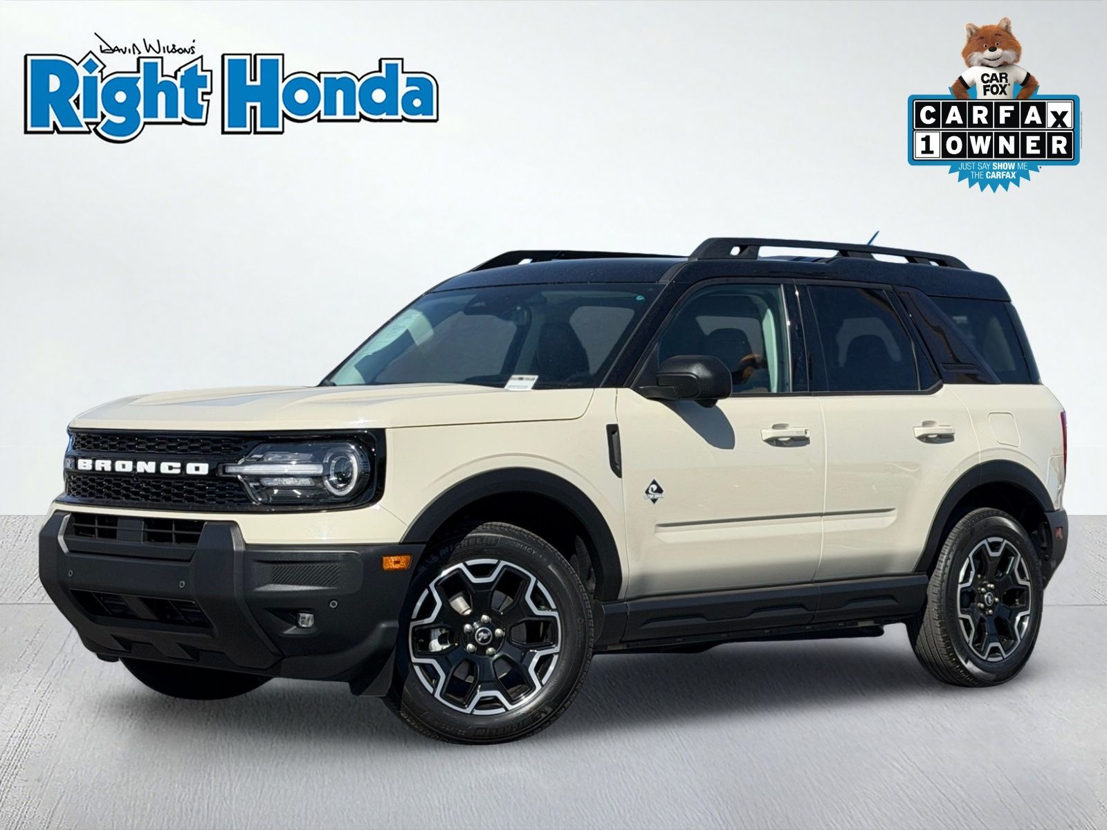 Desert Sand 2025 Ford Bronco Sport Outer Banks AWD SUV / Crossover All-Wheel Drive 8-Speed Automatic
