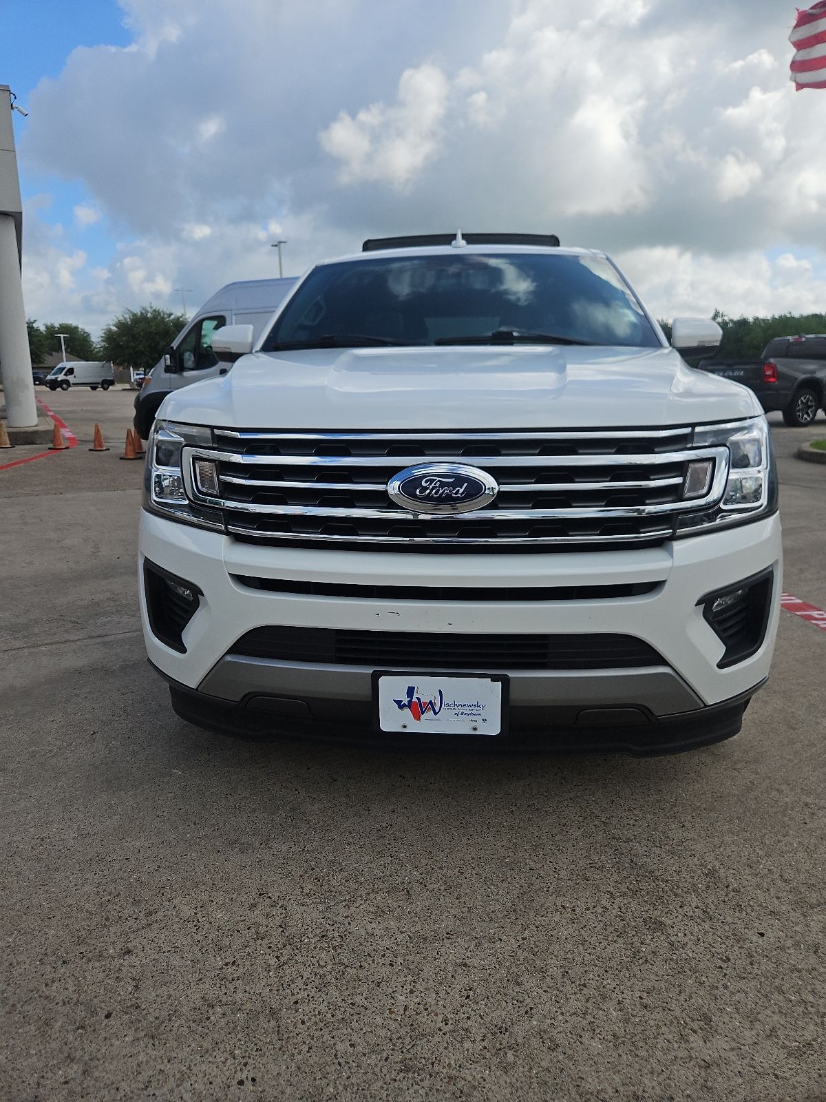 2021 Ford Expedition Max XLT White at Classic Chevrolet Galveston