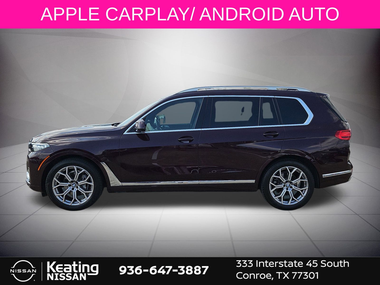 2022 BMW X7 xDrive40i Red at Westside Lexus