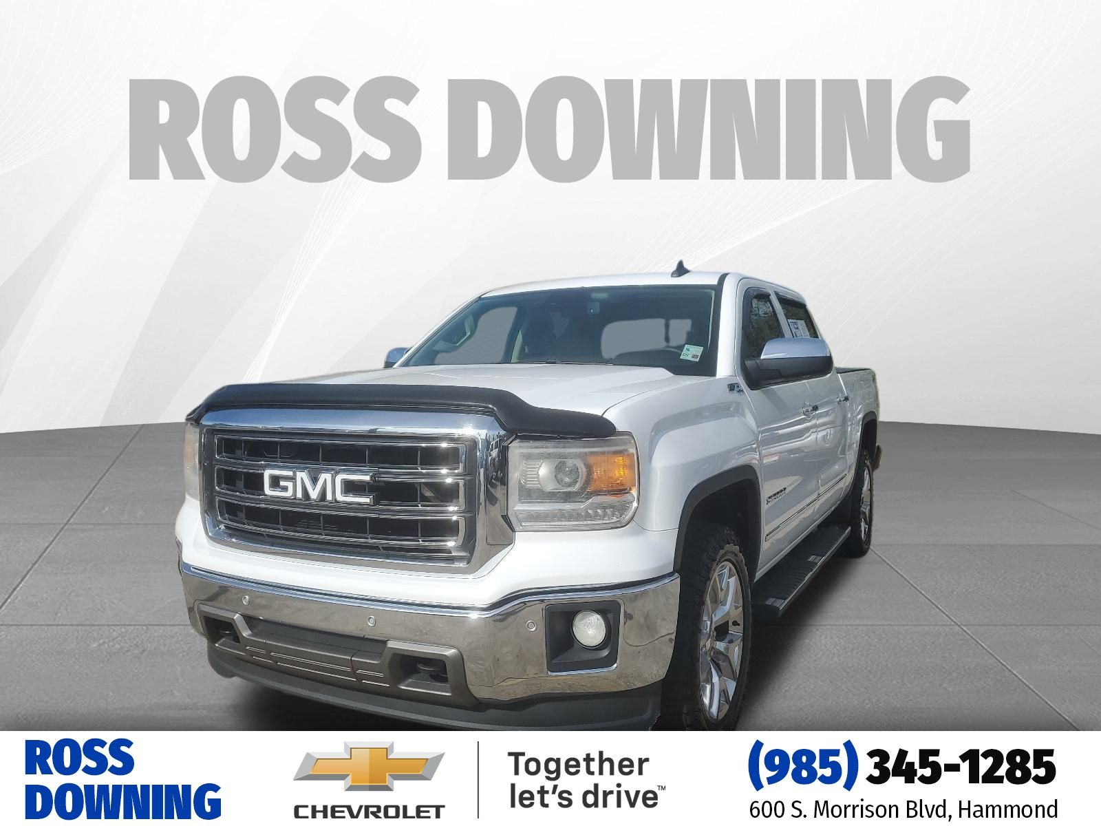 2015 GMC Sierra 1500 SLT Crew Cab 4WD