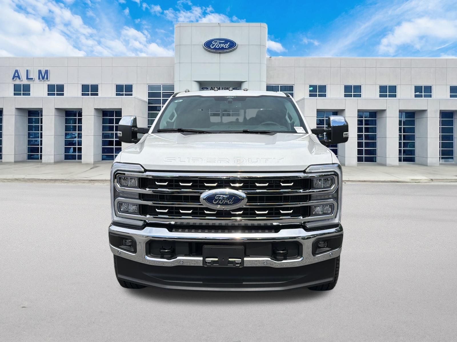 New 2026 Star White Metallic Tri-Coat Ford F-350® Lariat® image 2