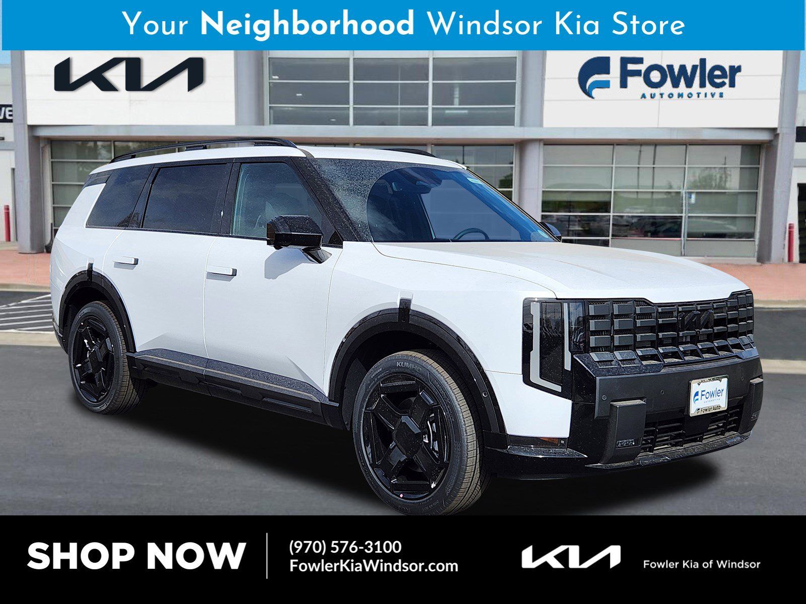 Glacial White Pearl 2027 Kia Telluride SUV / Crossover All-Wheel Drive 8-Speed Automatic