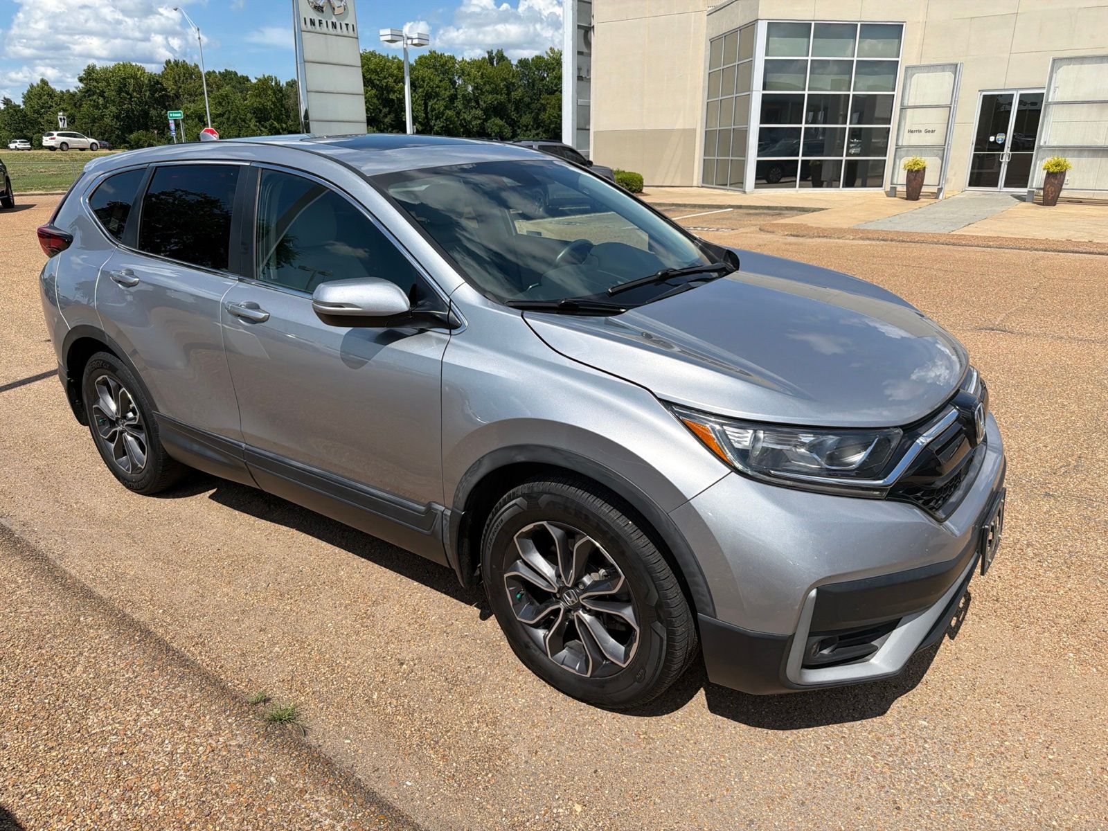 2021 Silver Honda CR-V EX-L FWD SUV