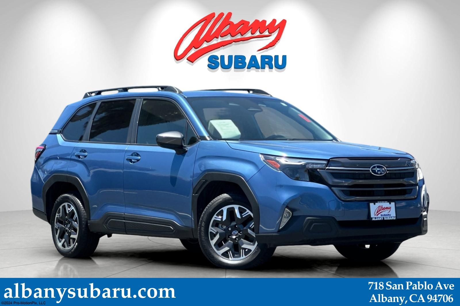 Horizon Blue 2025 Subaru Forester SUV / Crossover All-Wheel Drive Continuously Variable Transmission