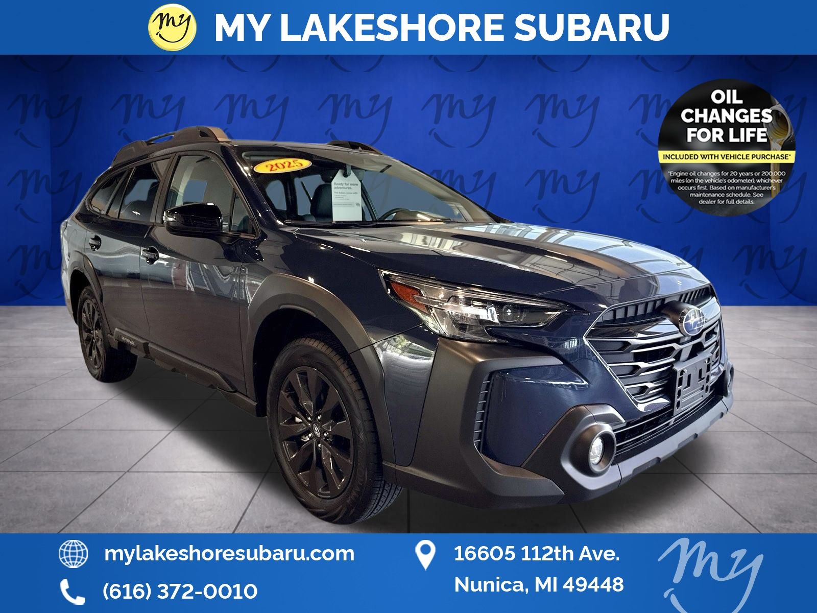 Cosmic Blue Pearl 2025 Subaru Outback SUV / Crossover All-Wheel Drive Continuously Variable Transmission