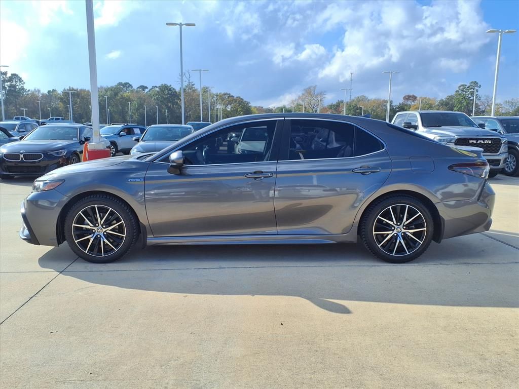 2021 Toyota Camry Hybrid SE Gray at DeMontrond Automotive Group