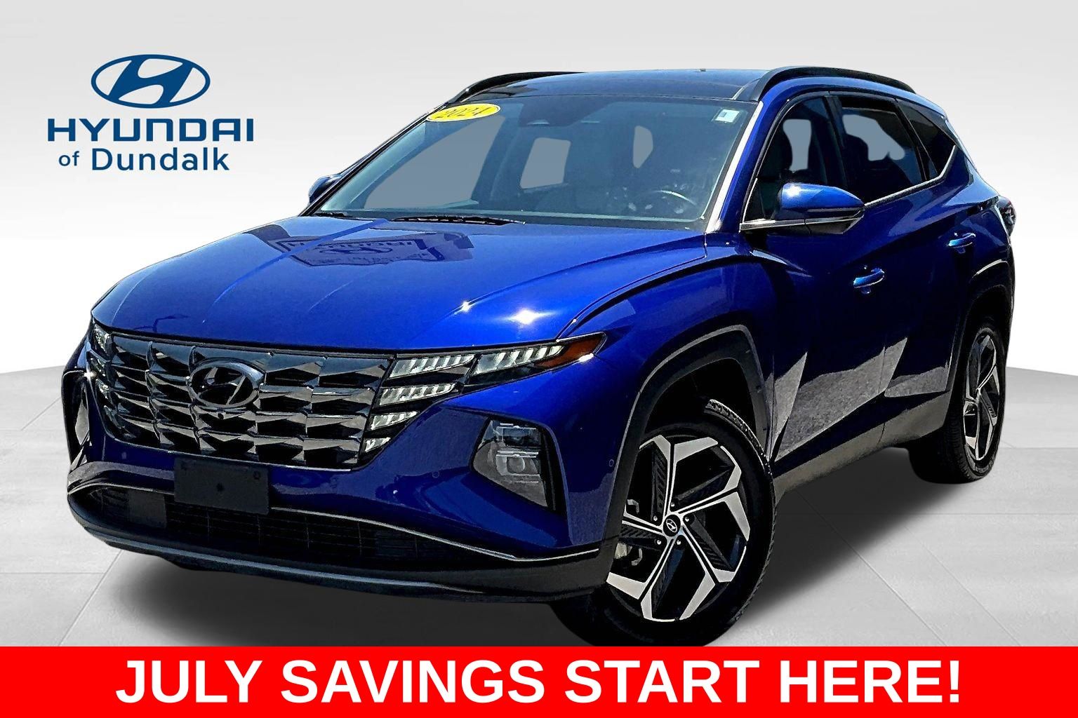 Intense Blue 2024 Hyundai Tucson SUV / Crossover All-Wheel Drive 8-Speed Automatic