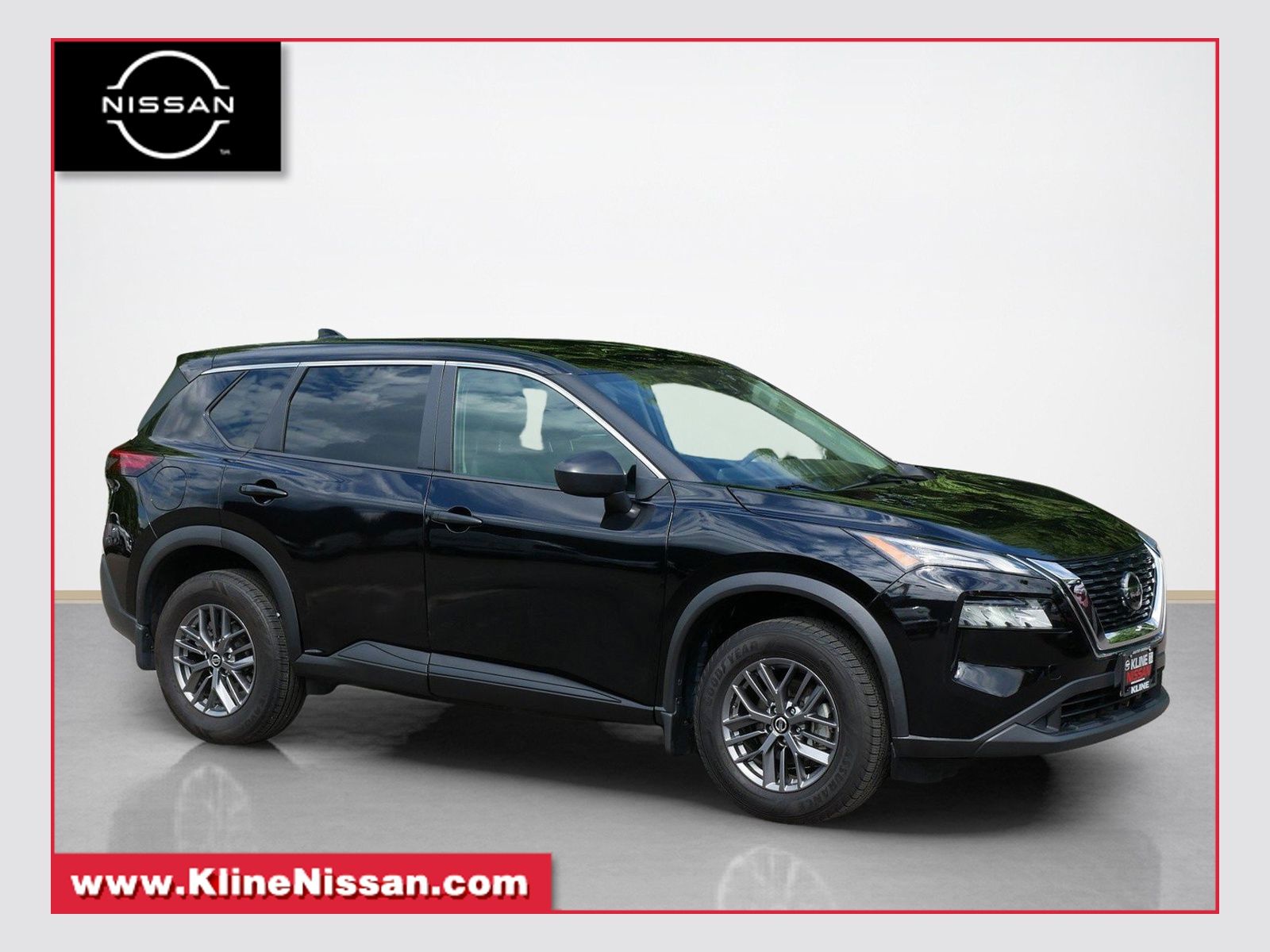 Super Black 2021 Nissan Rogue SUV / Crossover All-Wheel Drive Continuously Variable Transmission