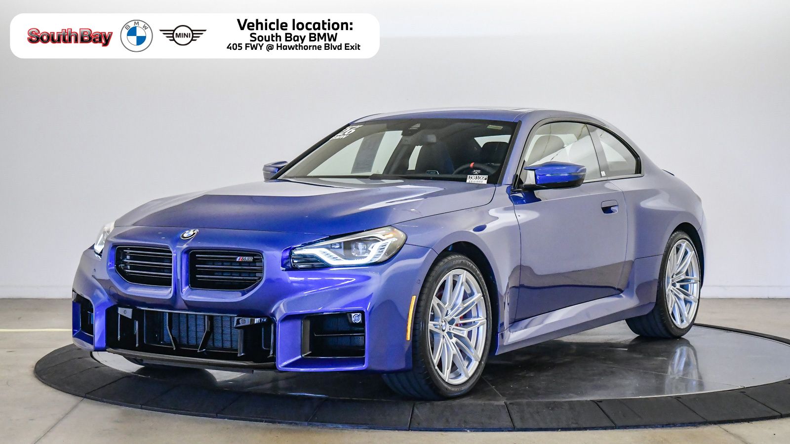 Portimao Blue Metallic 2026 BMW M2 Coupe Rear-Wheel Drive 6-Speed Manual