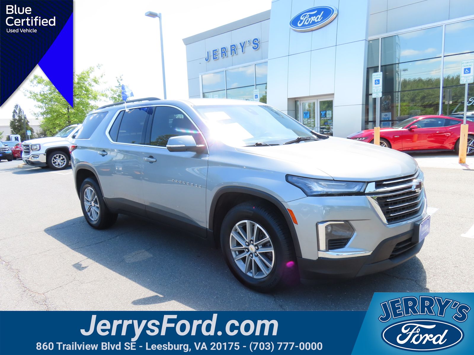 Sterling Gray Metallic 2023 Chevrolet Traverse SUV / Crossover Four-Wheel Drive 9-Speed Automatic