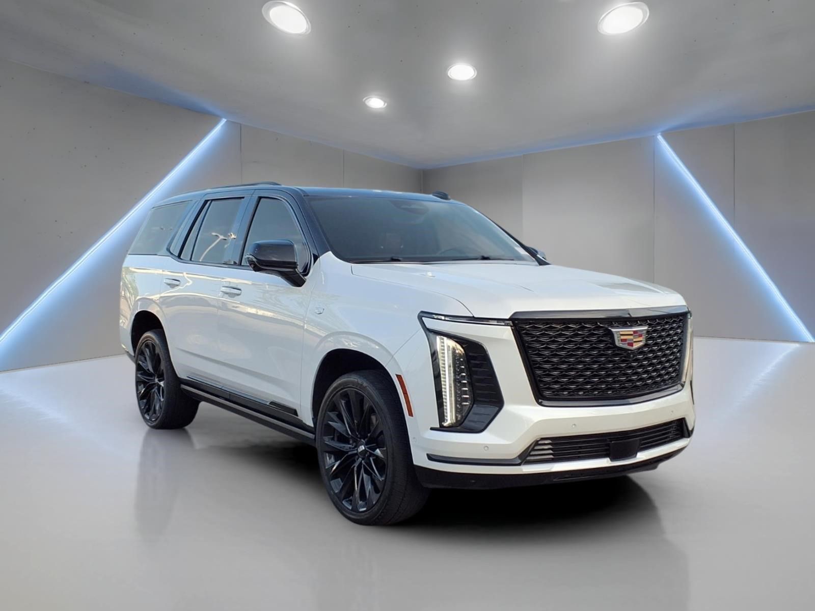 2025 Cadillac Escalade Premium Luxury White at Central Houston Nissan