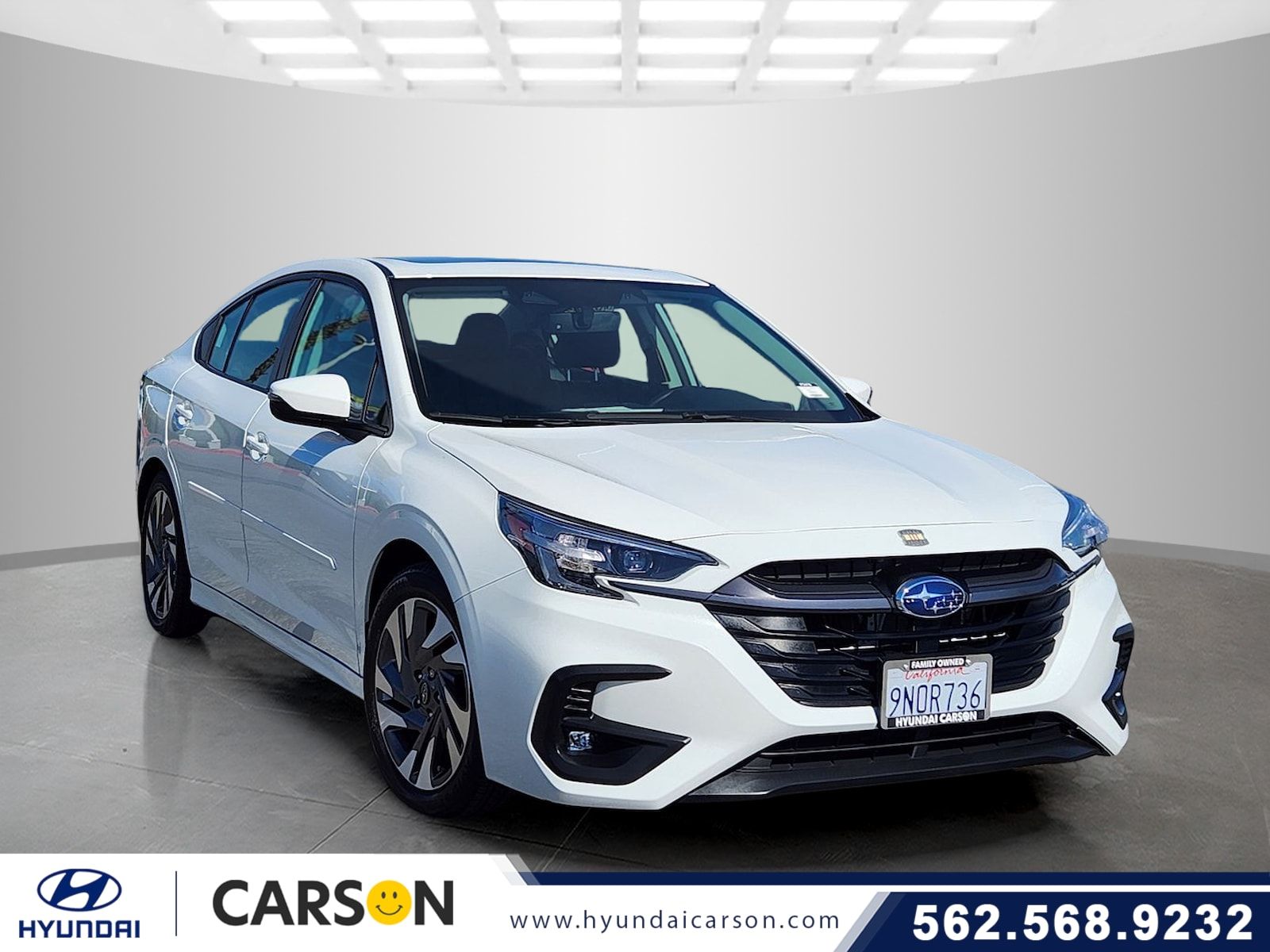 Crystal White Pearl 2024 Subaru Legacy Limited AWD Sedan All-Wheel Drive Continuously Variable Transmission