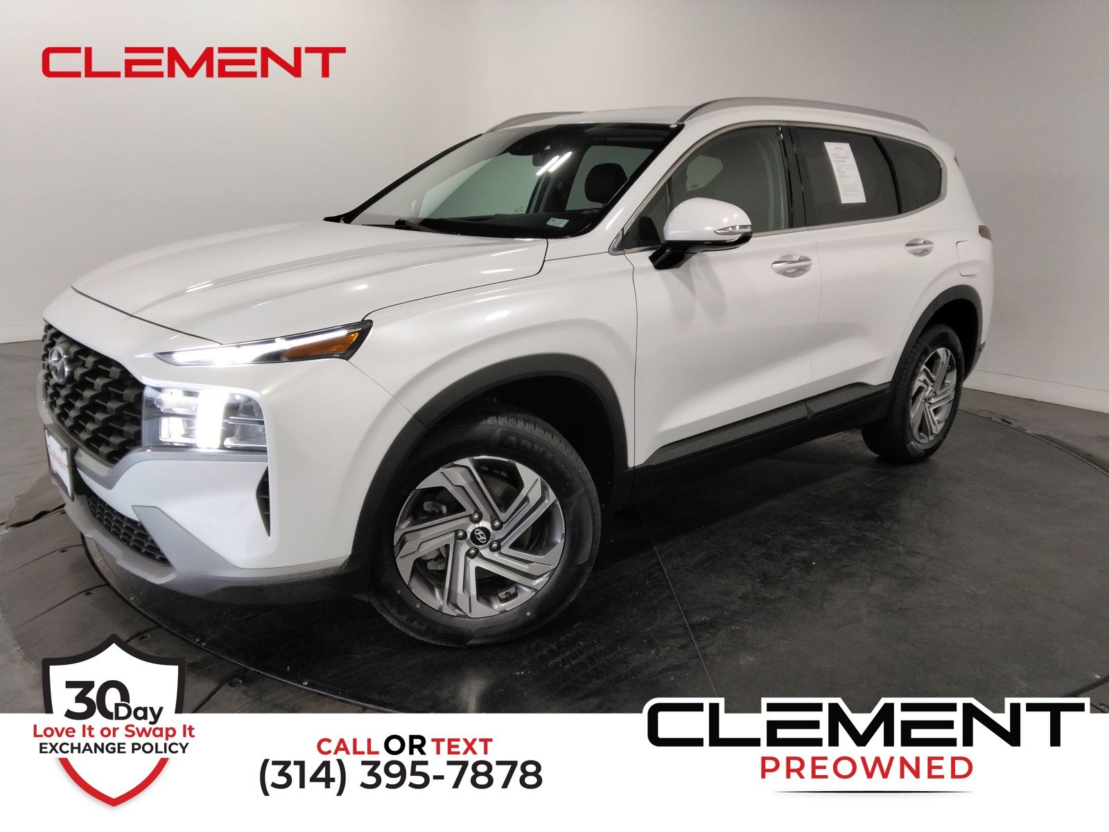 Serenity White Pearl 2023 Hyundai Santa Fe SEL AWD SUV / Crossover All-Wheel Drive 8-Speed Automatic