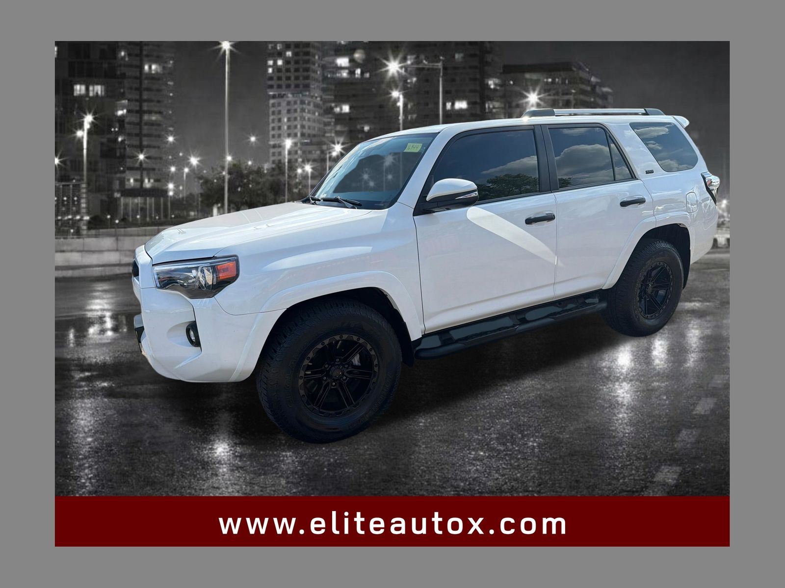 Super White 2021 Toyota 4Runner SUV / Crossover Four-Wheel Drive 5-Speed Automatic Overdrive