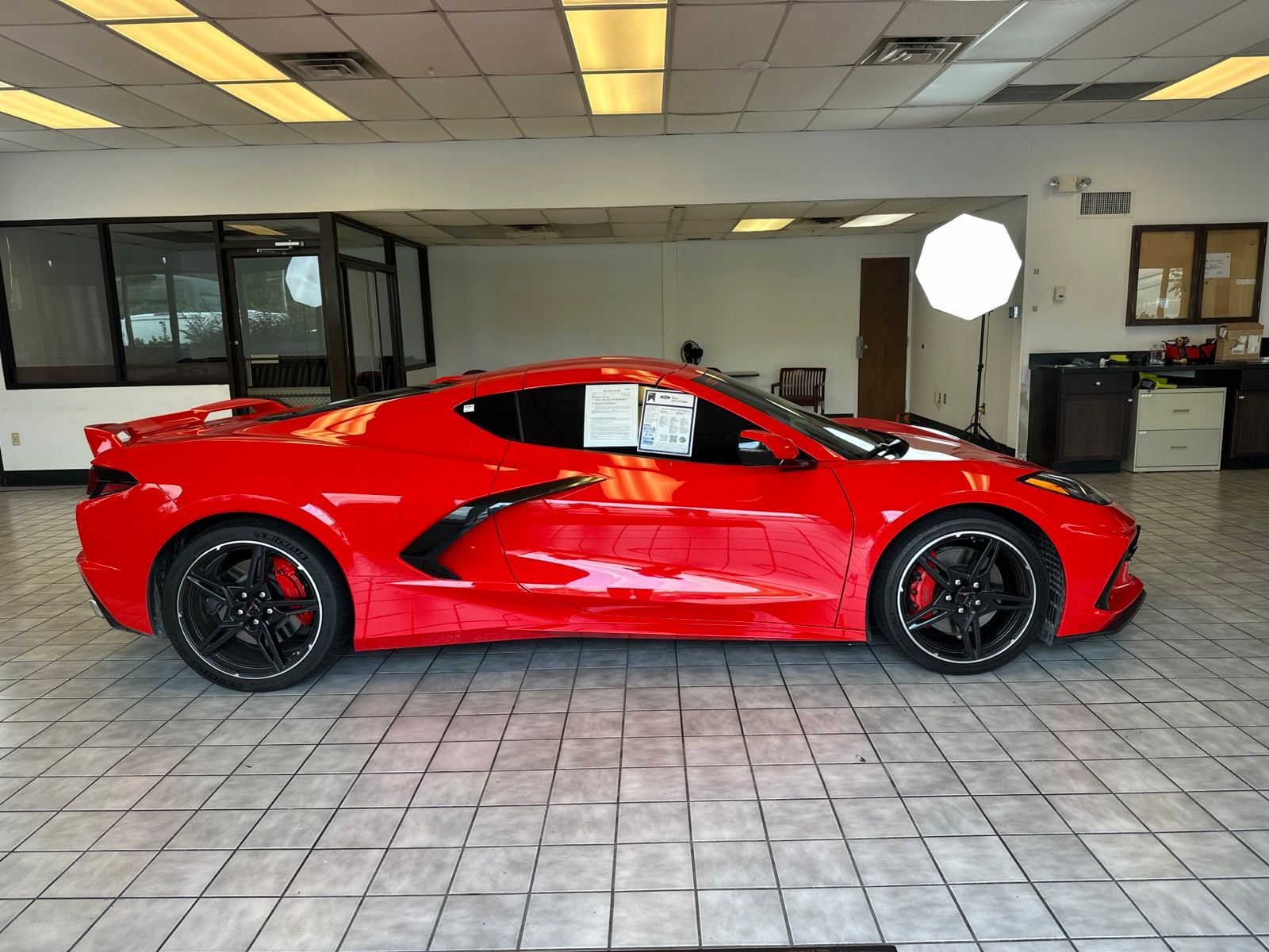 Used 2020 Torch Red Chevrolet Stingray image 6