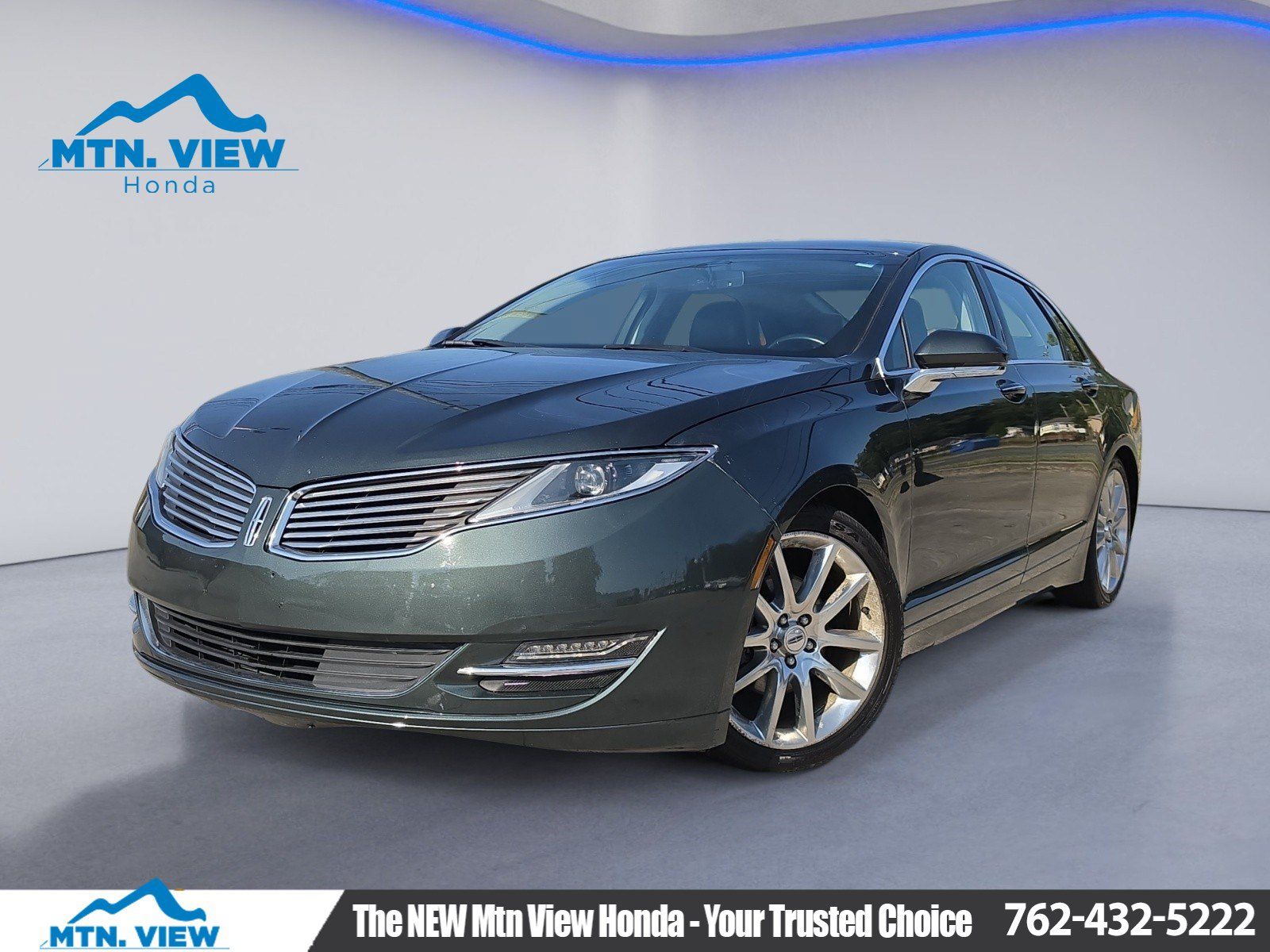 Guard Metallic 2016 Lincoln MKZ Hybrid Sedan Front-Wheel Drive Continuously Variable Transmission
