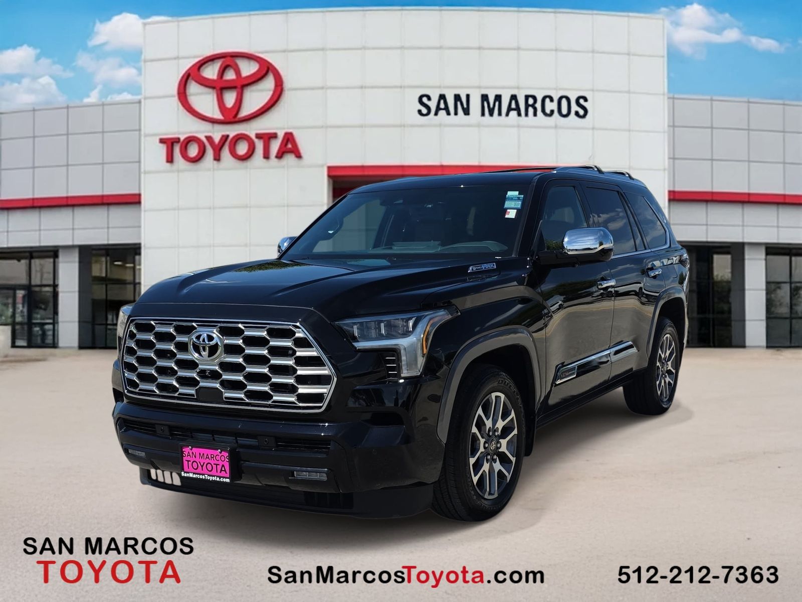 Midnight Black Metallic 2026 Toyota Sequoia SUV / Crossover Four-Wheel Drive Automatic