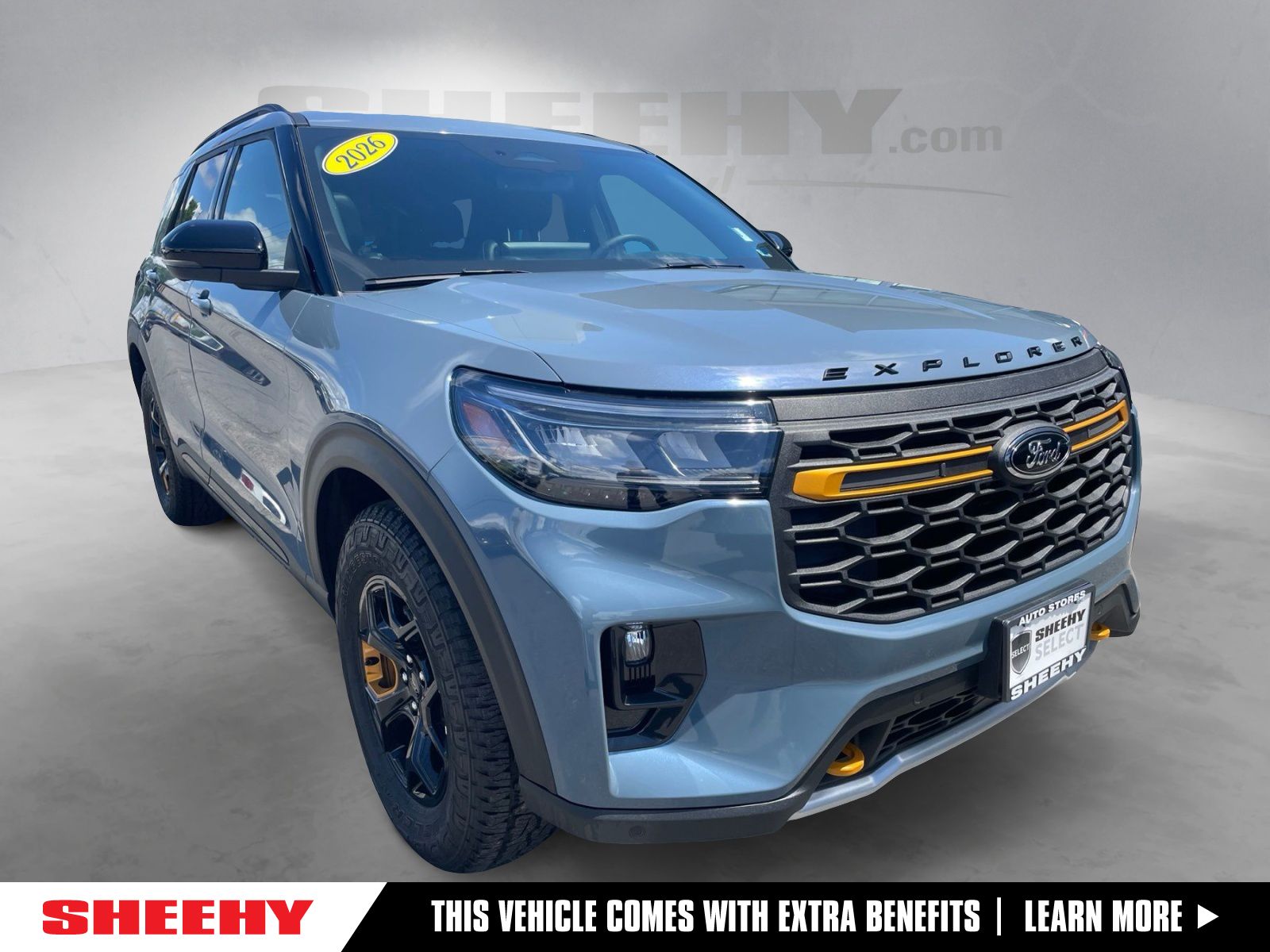 Vapor Blue 2026 Ford Explorer SUV / Crossover All-Wheel Drive Automatic