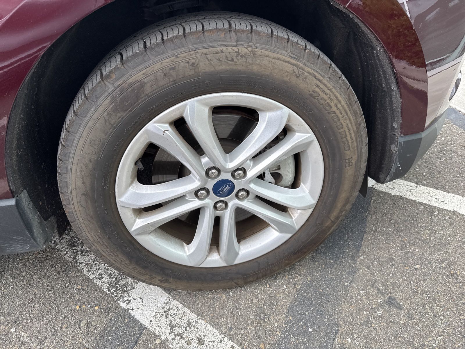 Used 2020 Red Ford SEL image 19