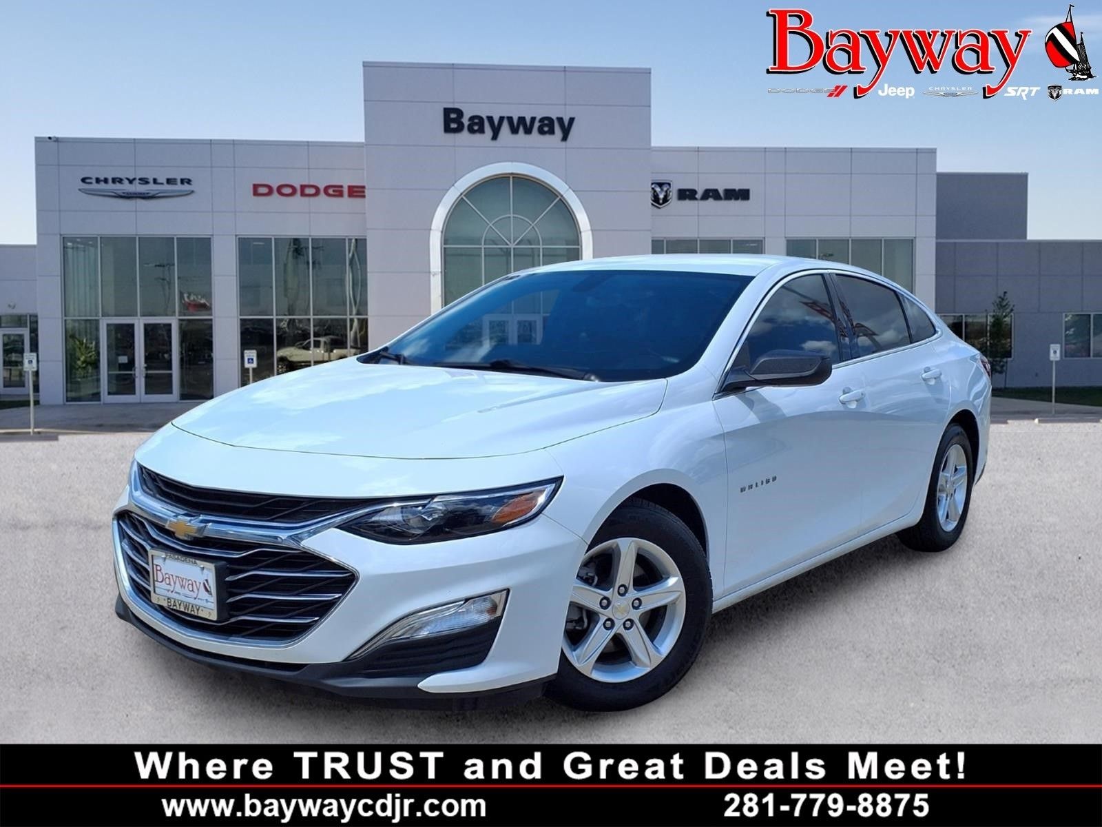 2022 Chevrolet Malibu LS White at Traditions Chevrolet