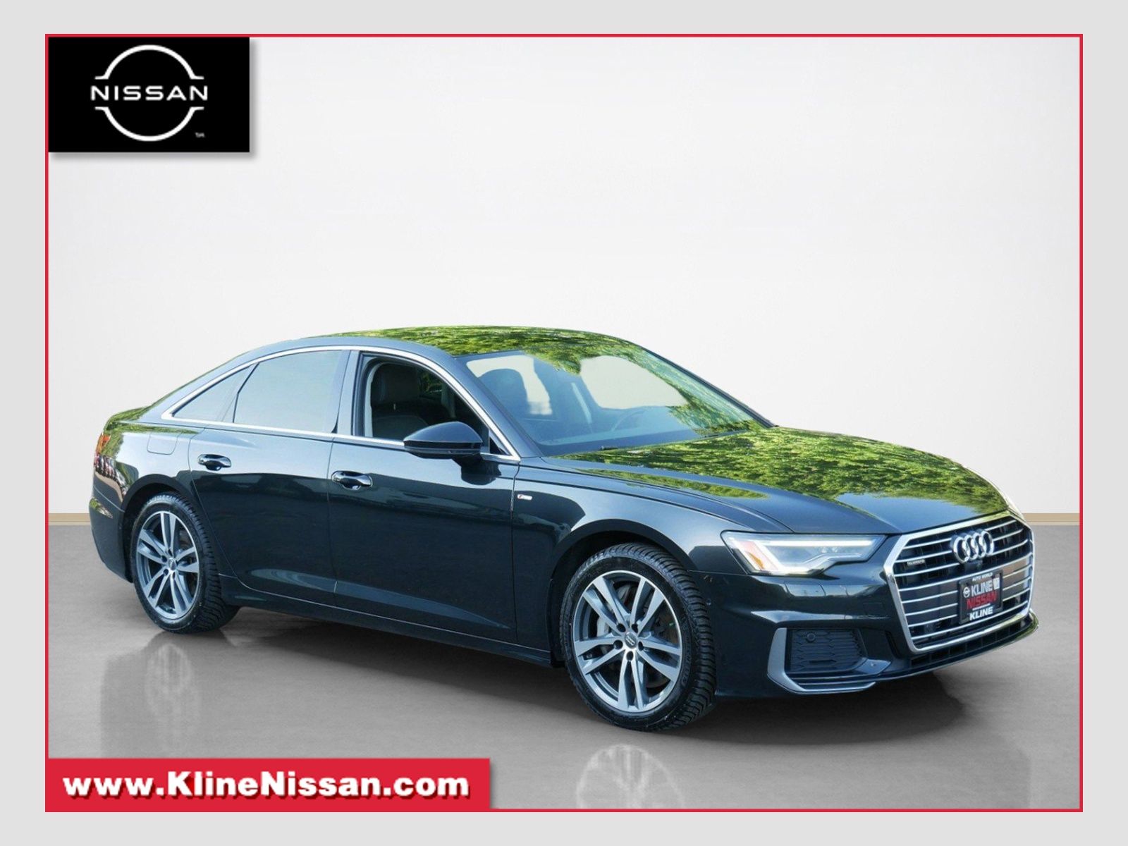 Gray Metallic 2019 Audi A6 55 TFSI quattro Premium Plus Sedan AWD Sedan All-Wheel Drive 7-Speed Automatic