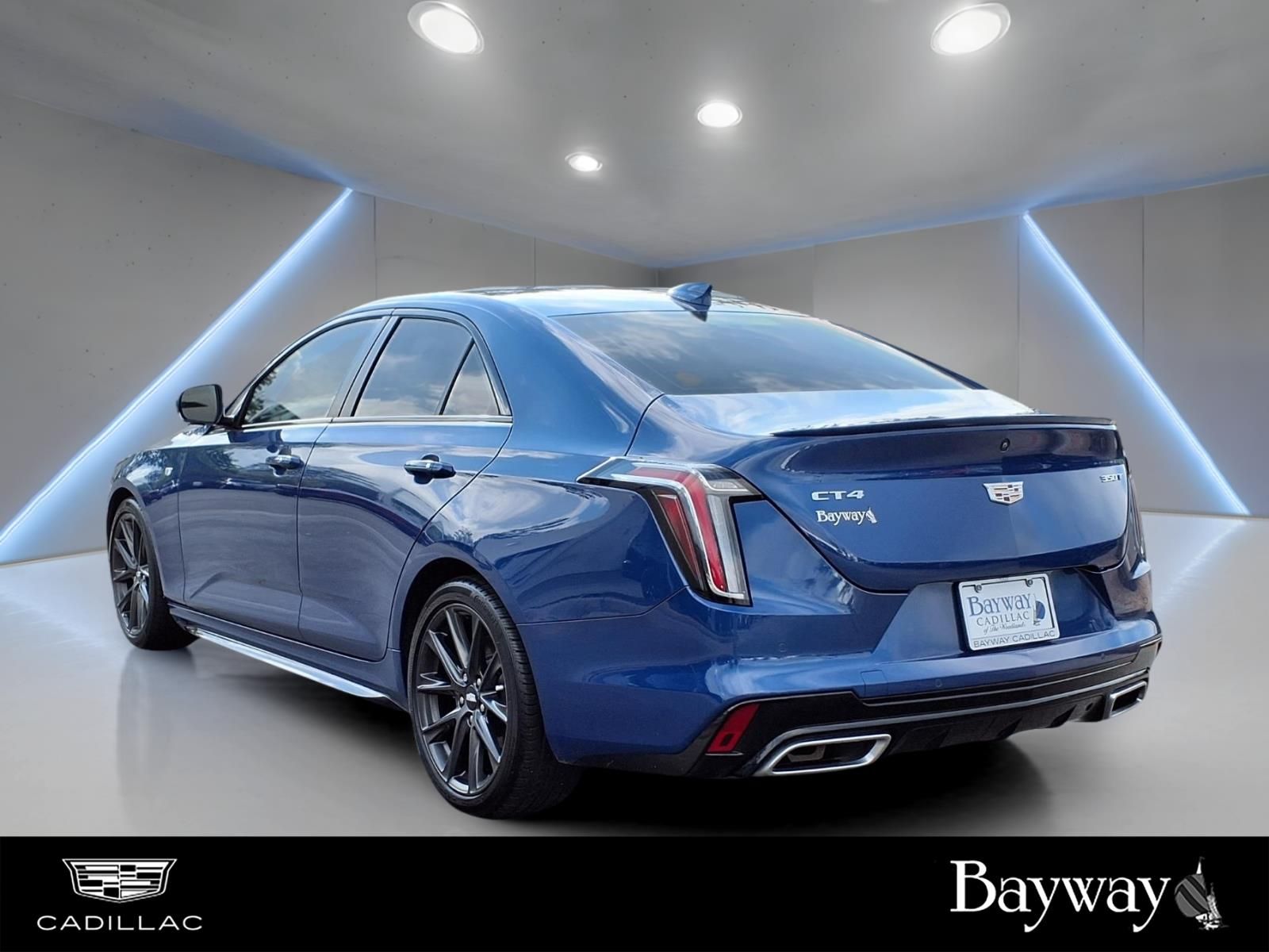2025 Cadillac CT4 Sport Blue at Bayway Cadillac of The Woodlands