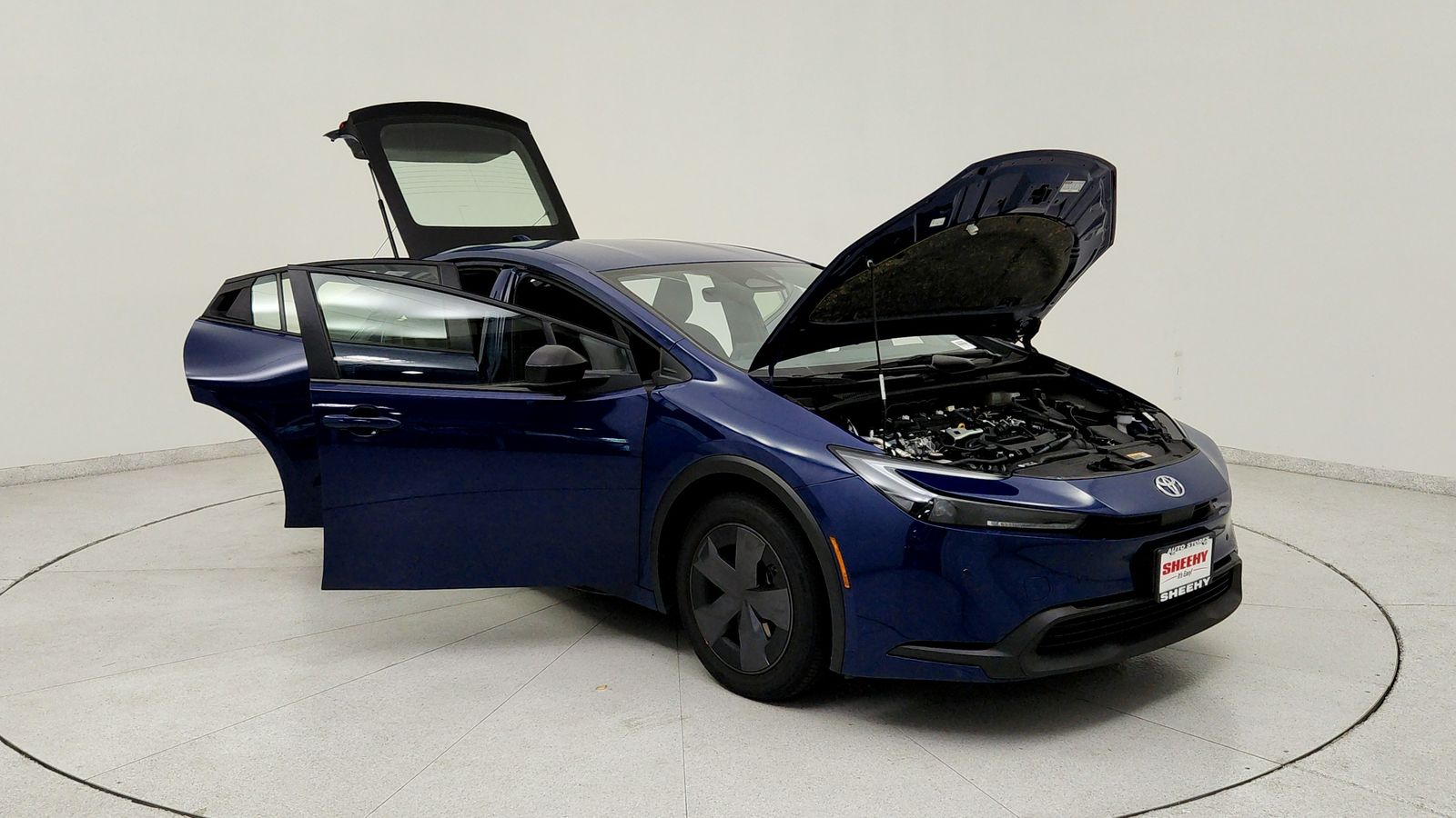 Used 2025 Blue Toyota LE image 11