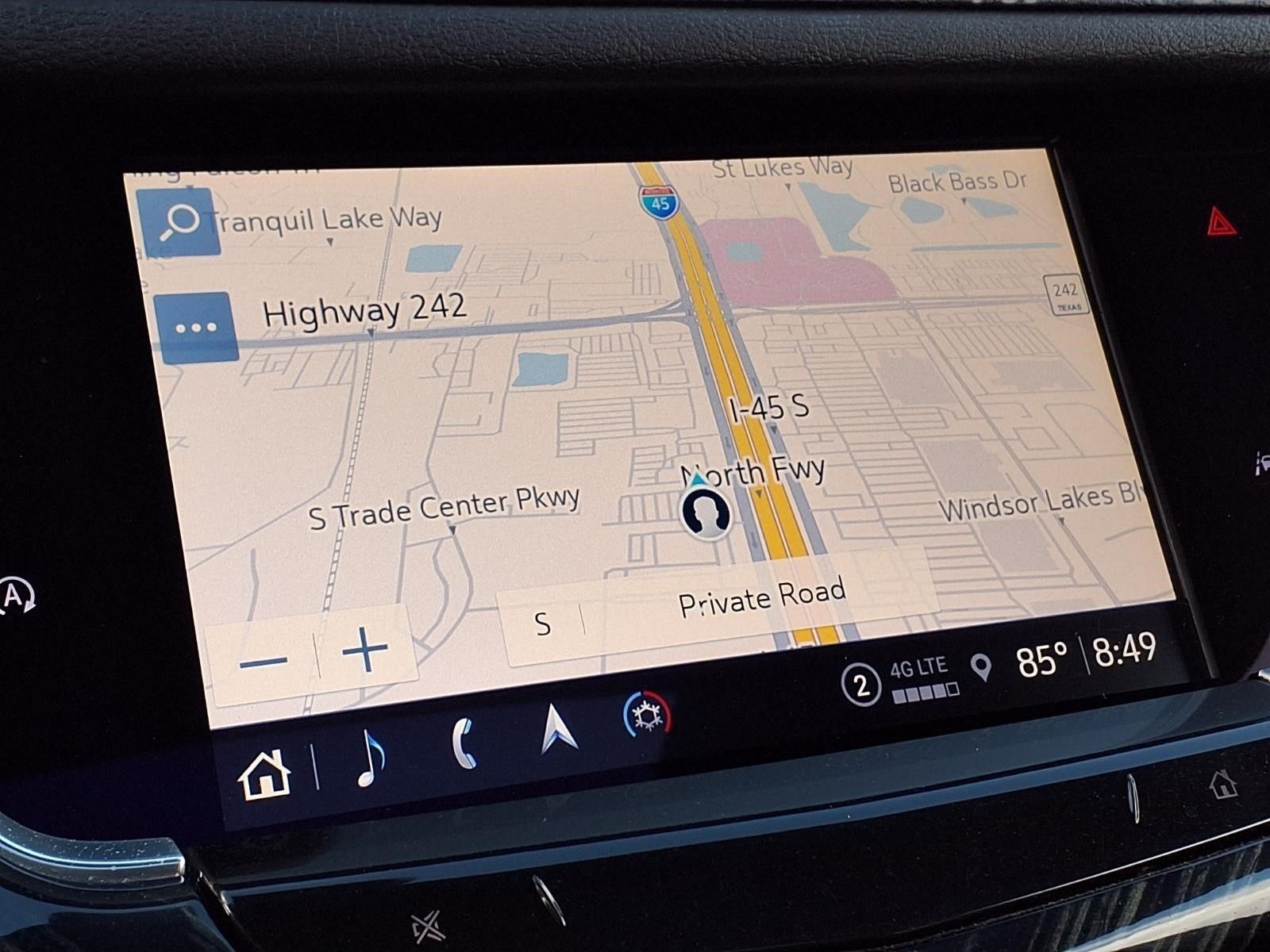 2024 Cadillac XT6 Premium Luxury Silver at Texan Dodge Chrysler Jeep Ram