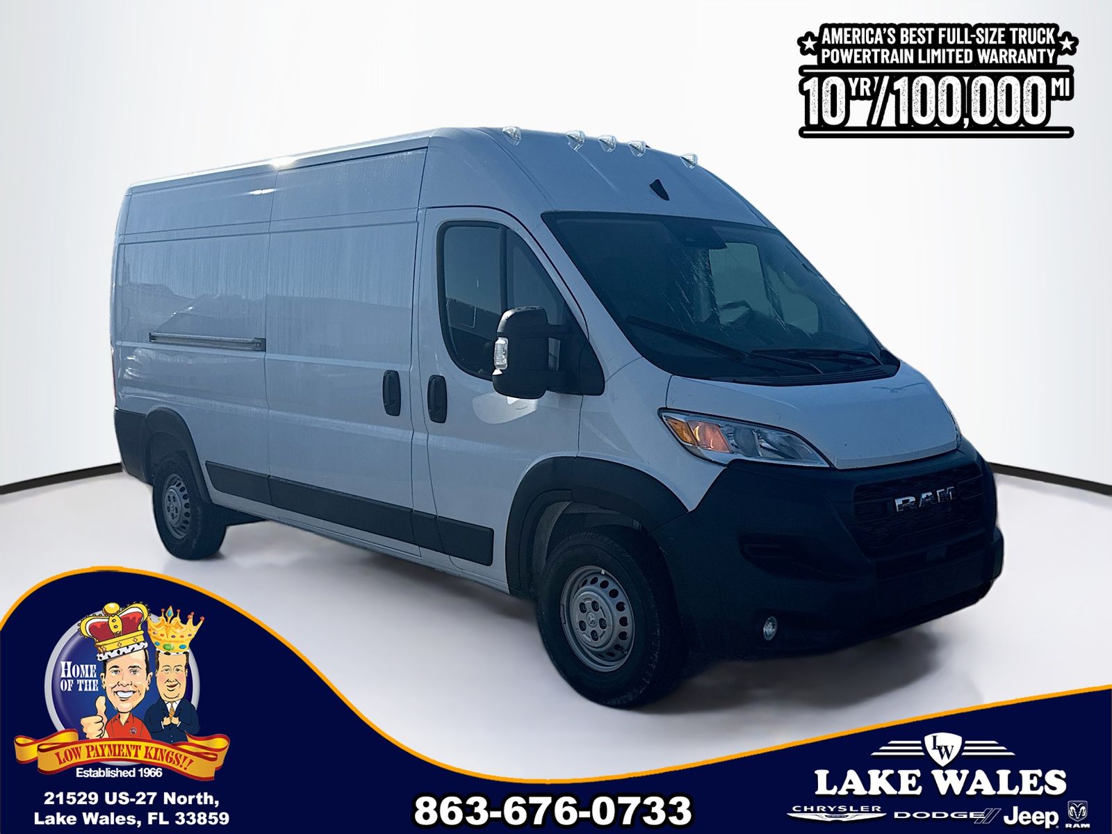 2026 RAM ProMaster 2500 Tradesman 159 High Roof Cargo Van FWD