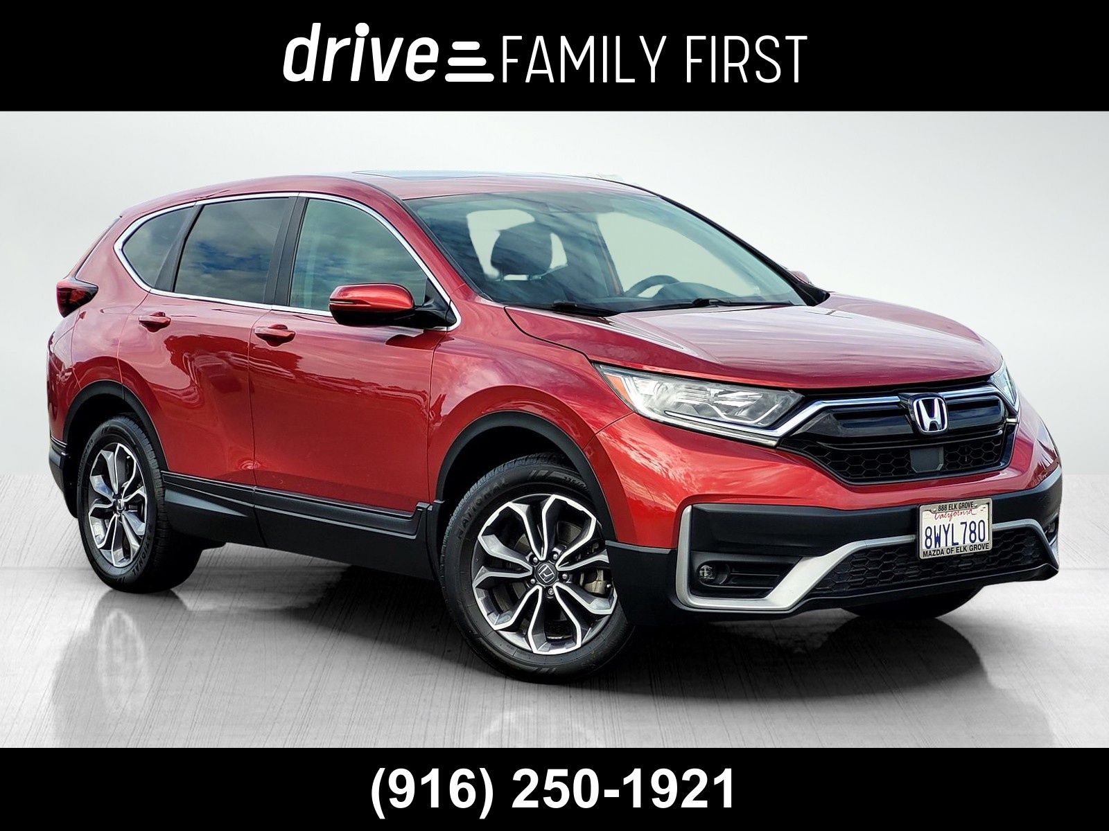 Radiant Red Metallic 2021 Honda CR-V SUV / Crossover All-Wheel Drive Continuously Variable Transmission