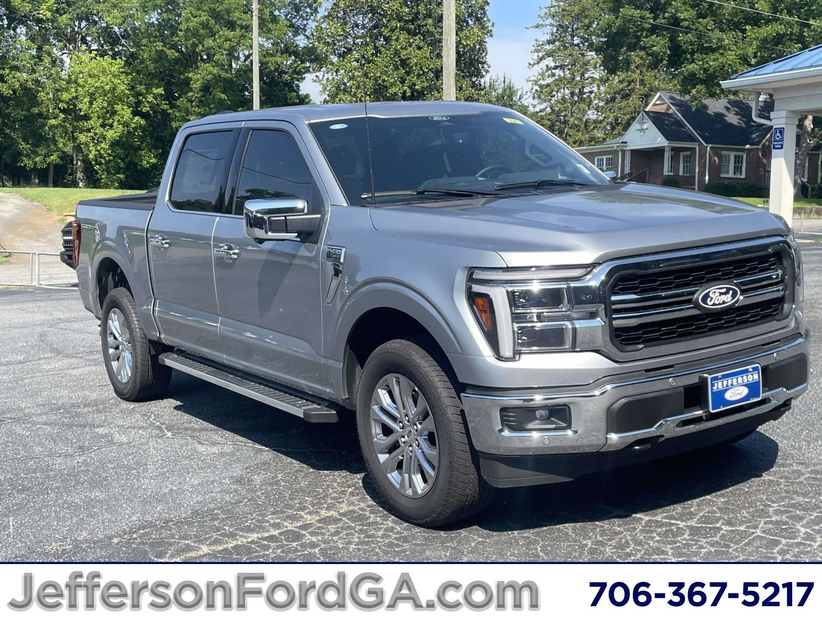 Silver Metallic 2026 Ford F-150 Pickup Truck Four-Wheel Drive Automatic