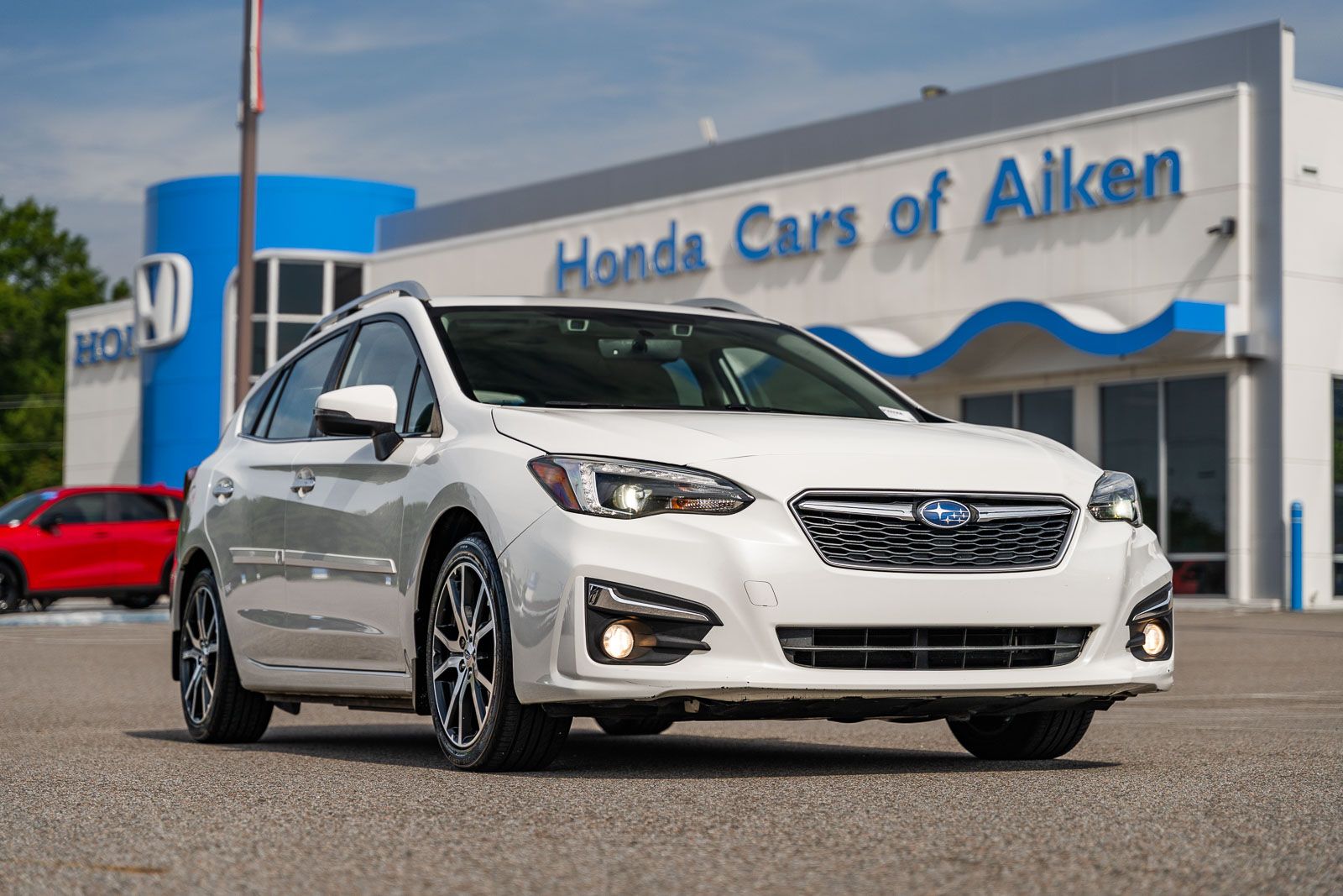 Crystal White Pearl 2018 Subaru Impreza Hatchback All-Wheel Drive Continuously Variable Transmission