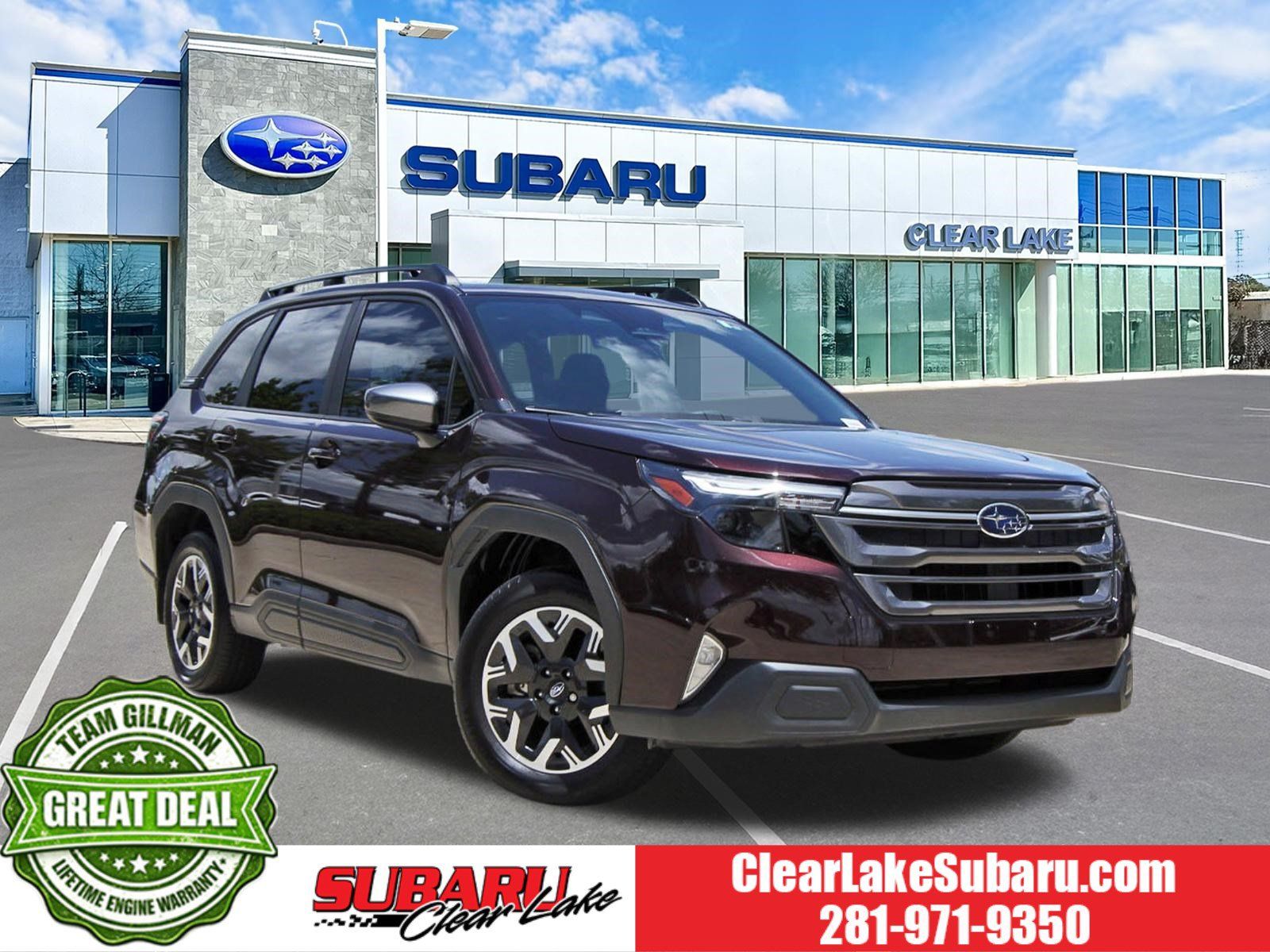 Dark Mahogany Pearl 2026 Subaru Forester SUV / Crossover All-Wheel Drive Continuously Variable Transmission