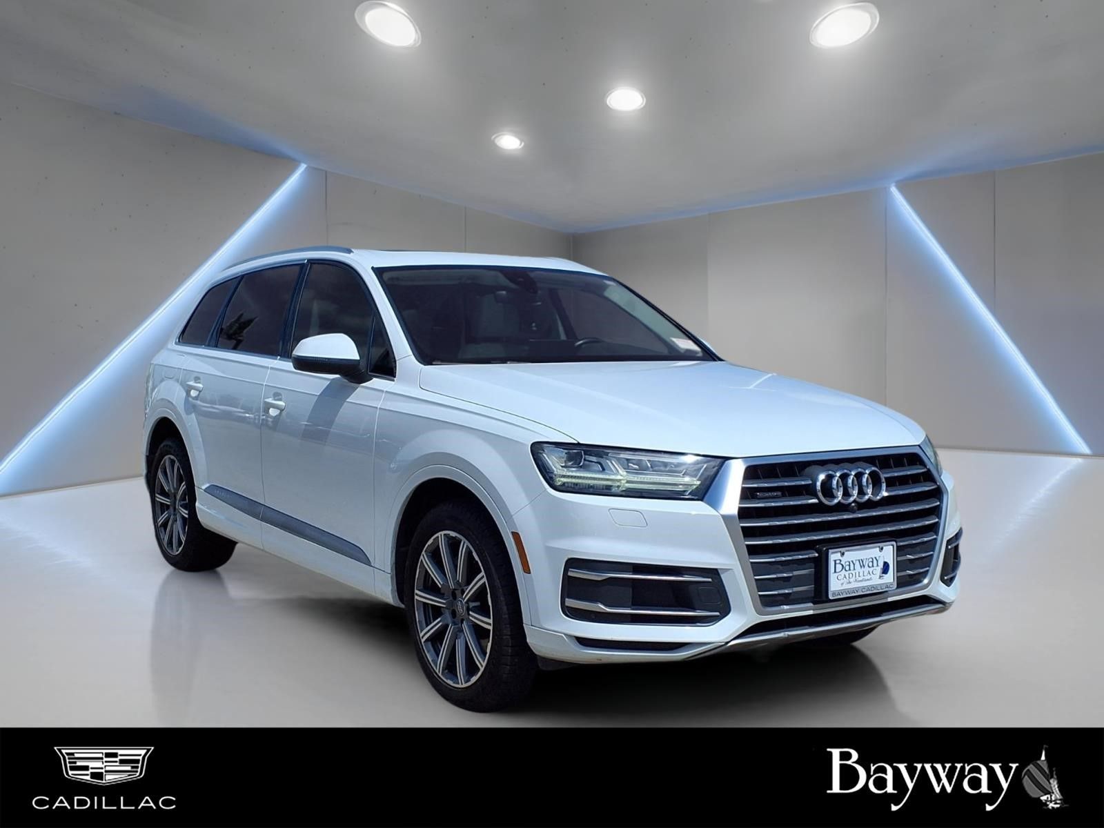 2019 Audi Q7 45 Premium Plus White at Ultimate Motorsports